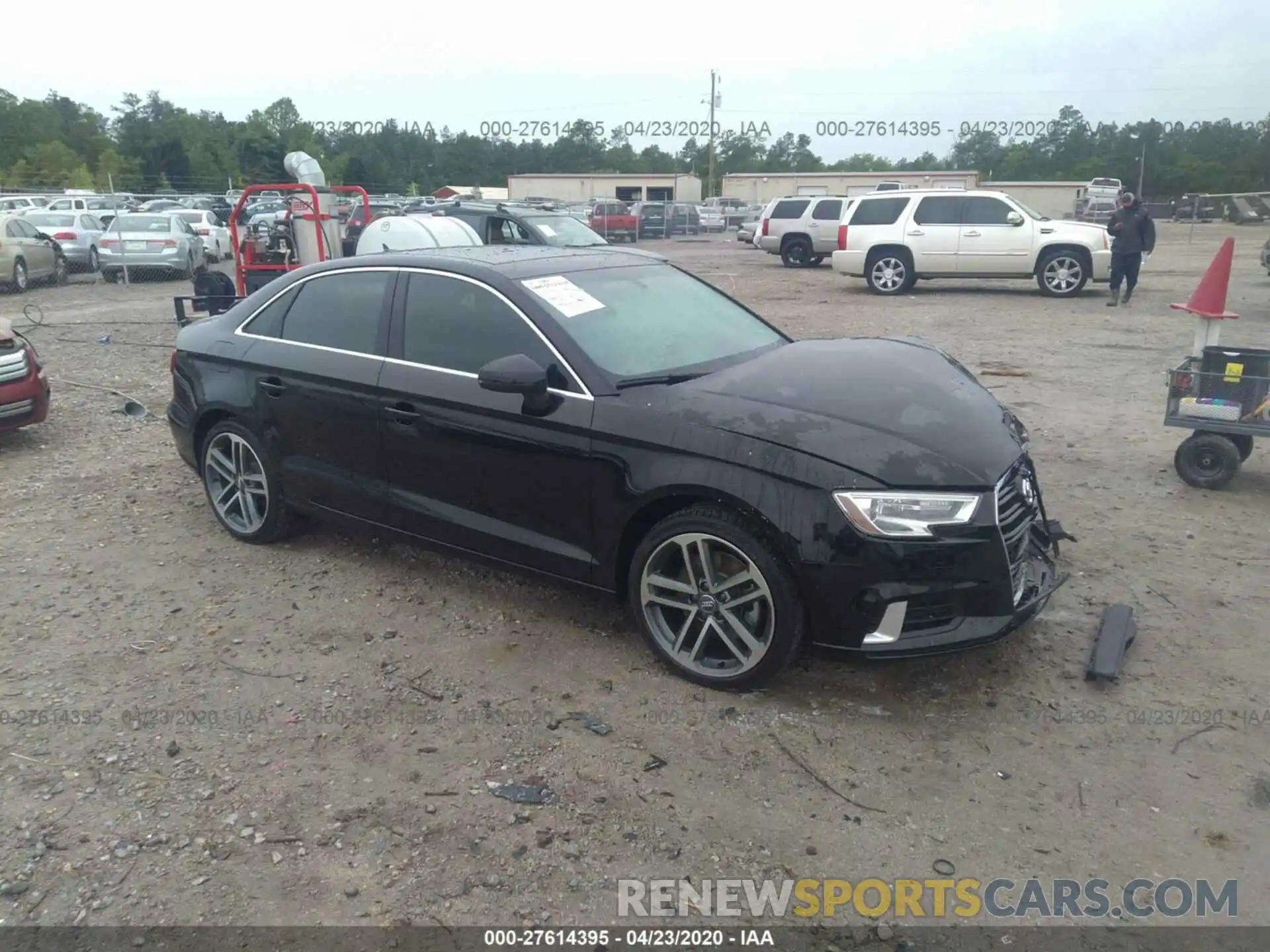 1 Photograph of a damaged car WAUAUGFF2K1012089 AUDI A3 SEDAN 2019