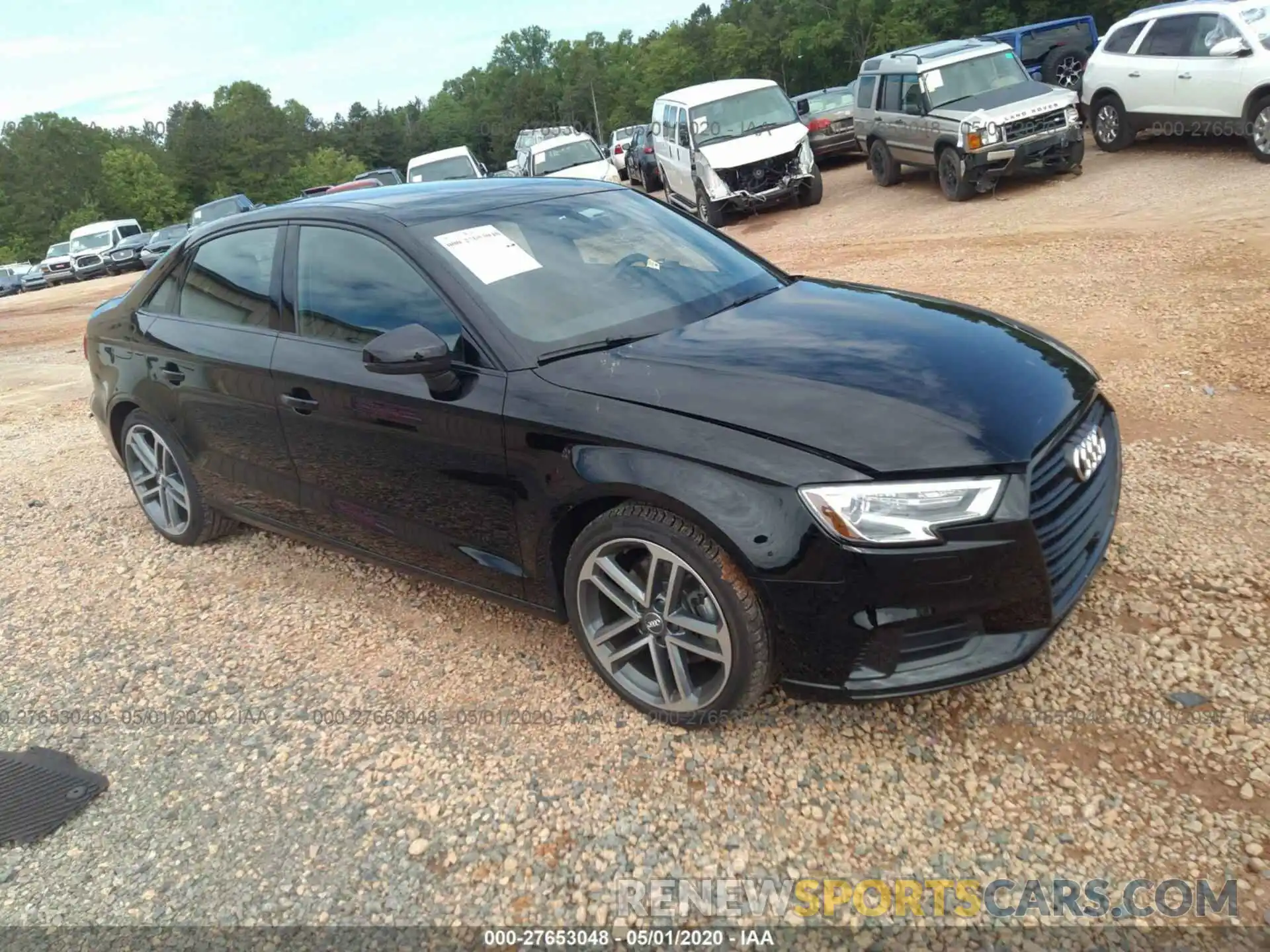 1 Photograph of a damaged car WAUAUGFF2KA104710 AUDI A3 SEDAN 2019