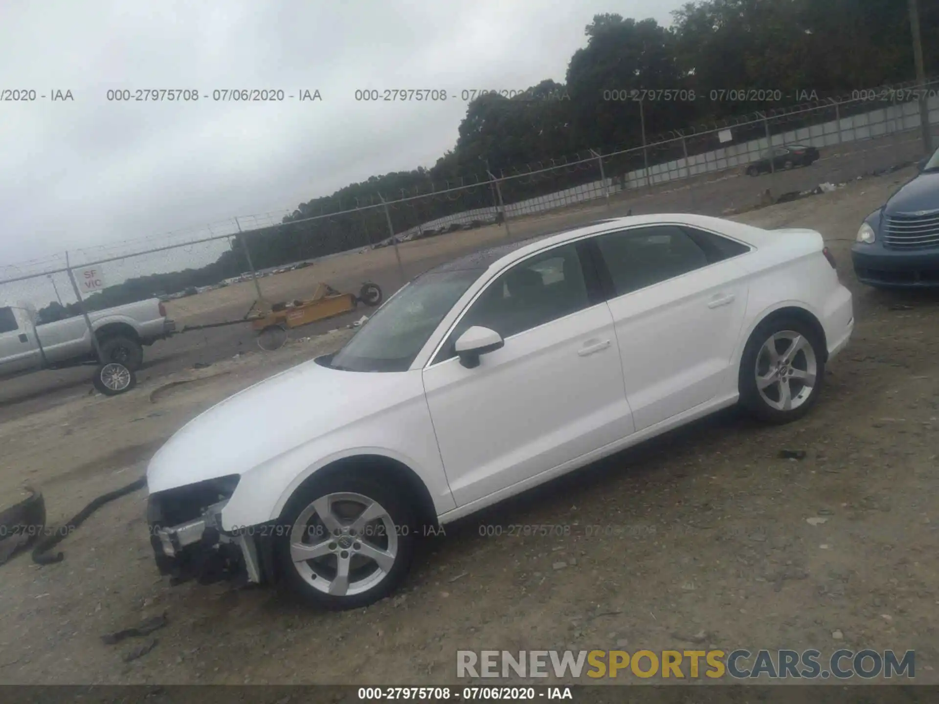 2 Photograph of a damaged car WAUAUGFF4K1022428 AUDI A3 SEDAN 2019