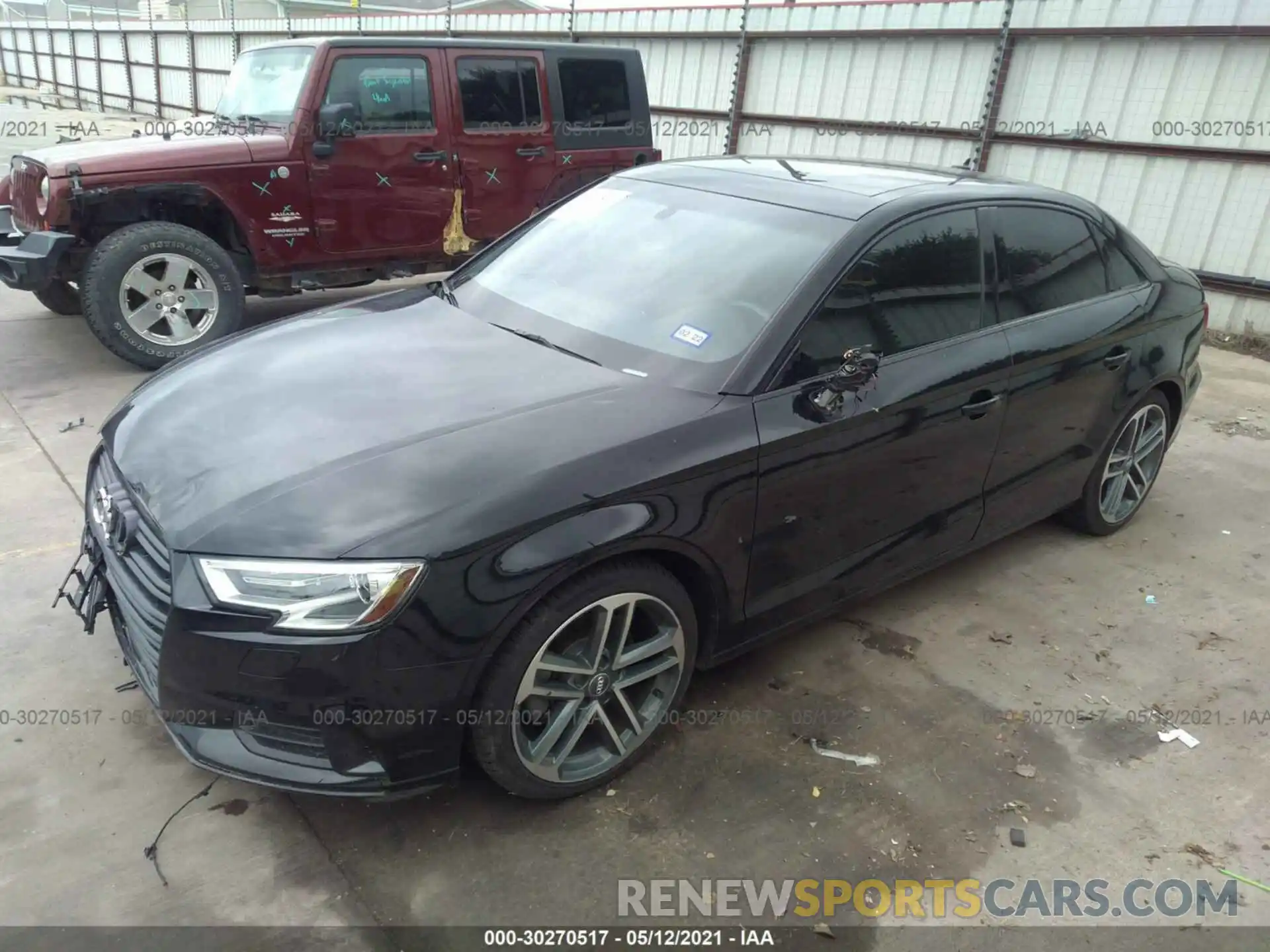 2 Photograph of a damaged car WAUAUGFF4KA085108 AUDI A3 SEDAN 2019