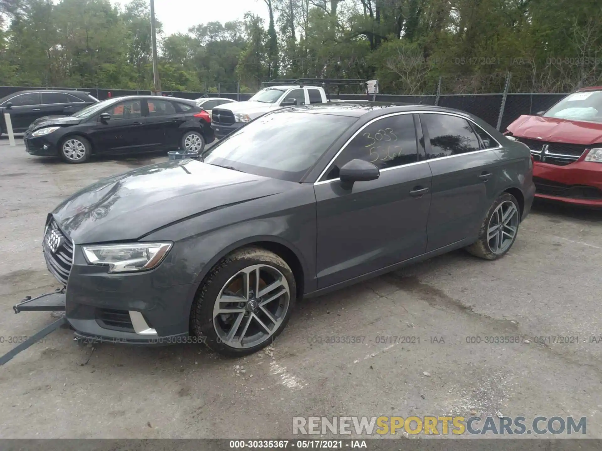 2 Photograph of a damaged car WAUAUGFF7K1009155 AUDI A3 SEDAN 2019