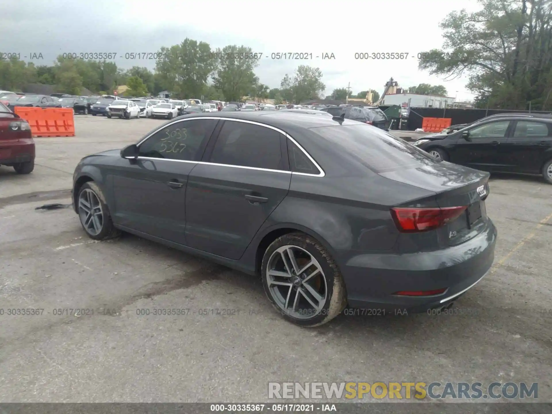 3 Photograph of a damaged car WAUAUGFF7K1009155 AUDI A3 SEDAN 2019