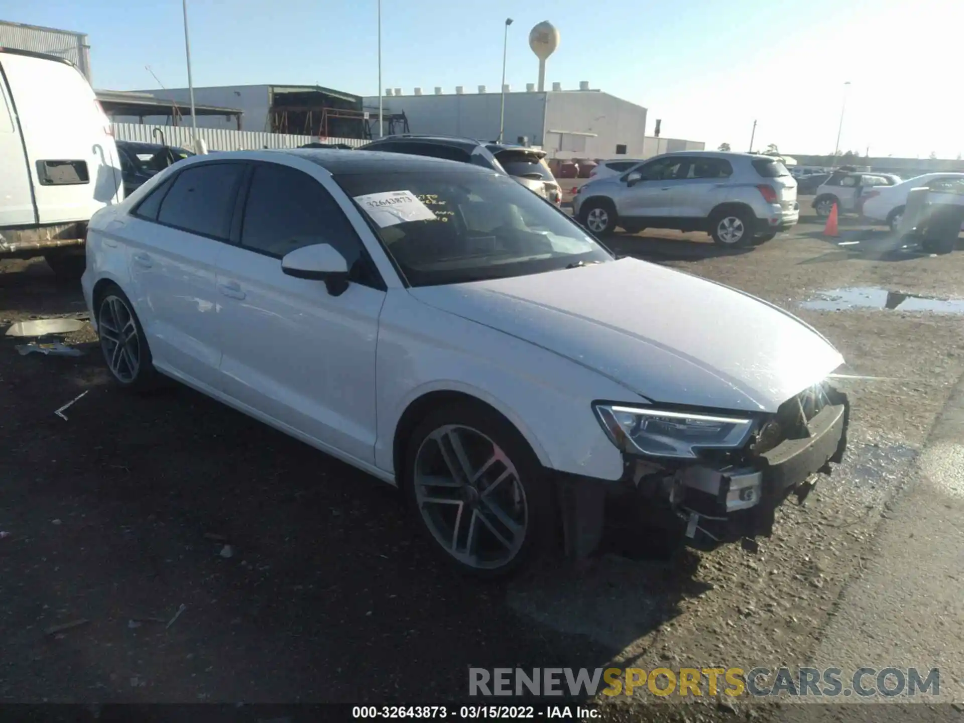 1 Photograph of a damaged car WAUAUGFF7KA109109 AUDI A3 SEDAN 2019