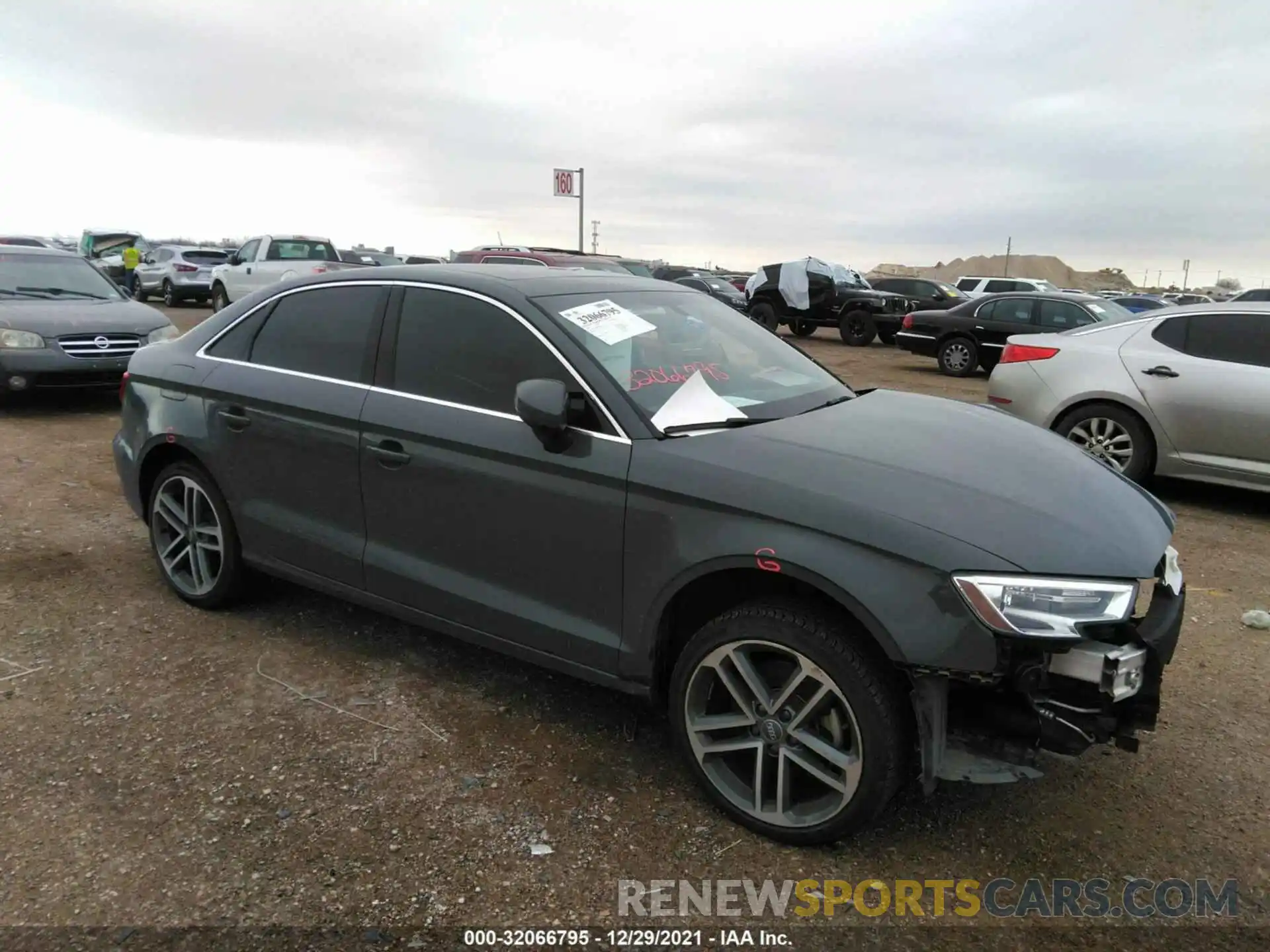 1 Photograph of a damaged car WAUAUGFF8K1011061 AUDI A3 SEDAN 2019