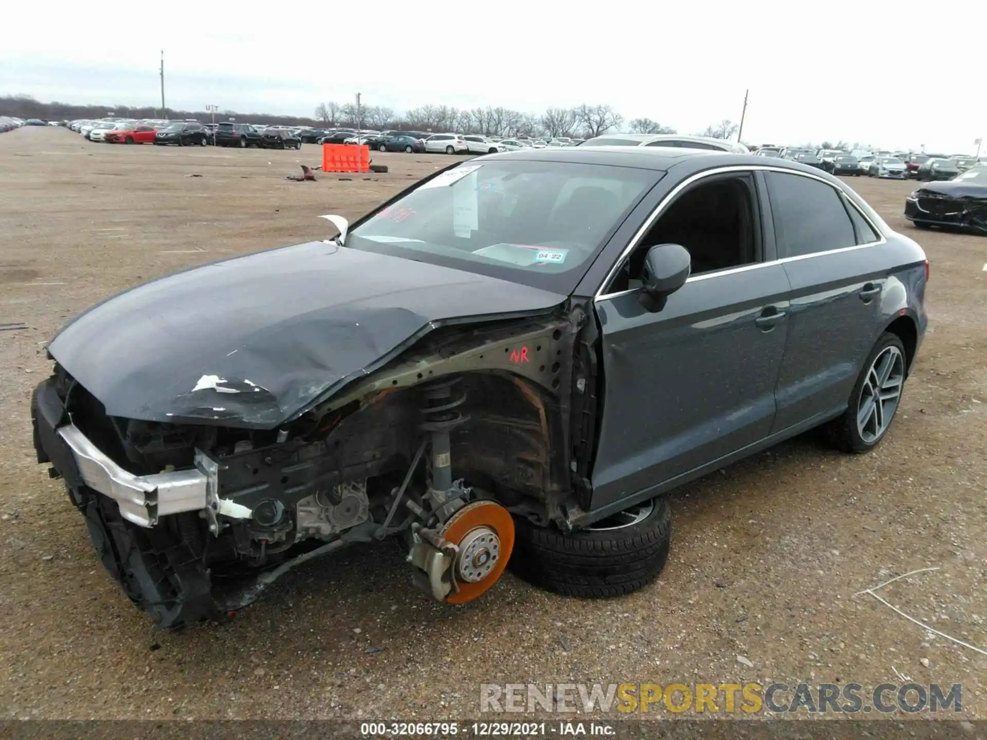 2 Photograph of a damaged car WAUAUGFF8K1011061 AUDI A3 SEDAN 2019