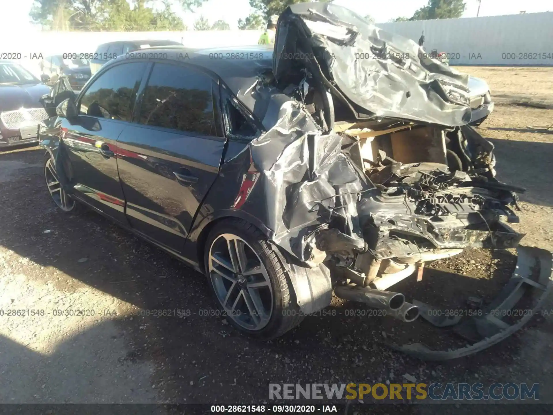 3 Photograph of a damaged car WAUAUGFF9KA084617 AUDI A3 SEDAN 2019