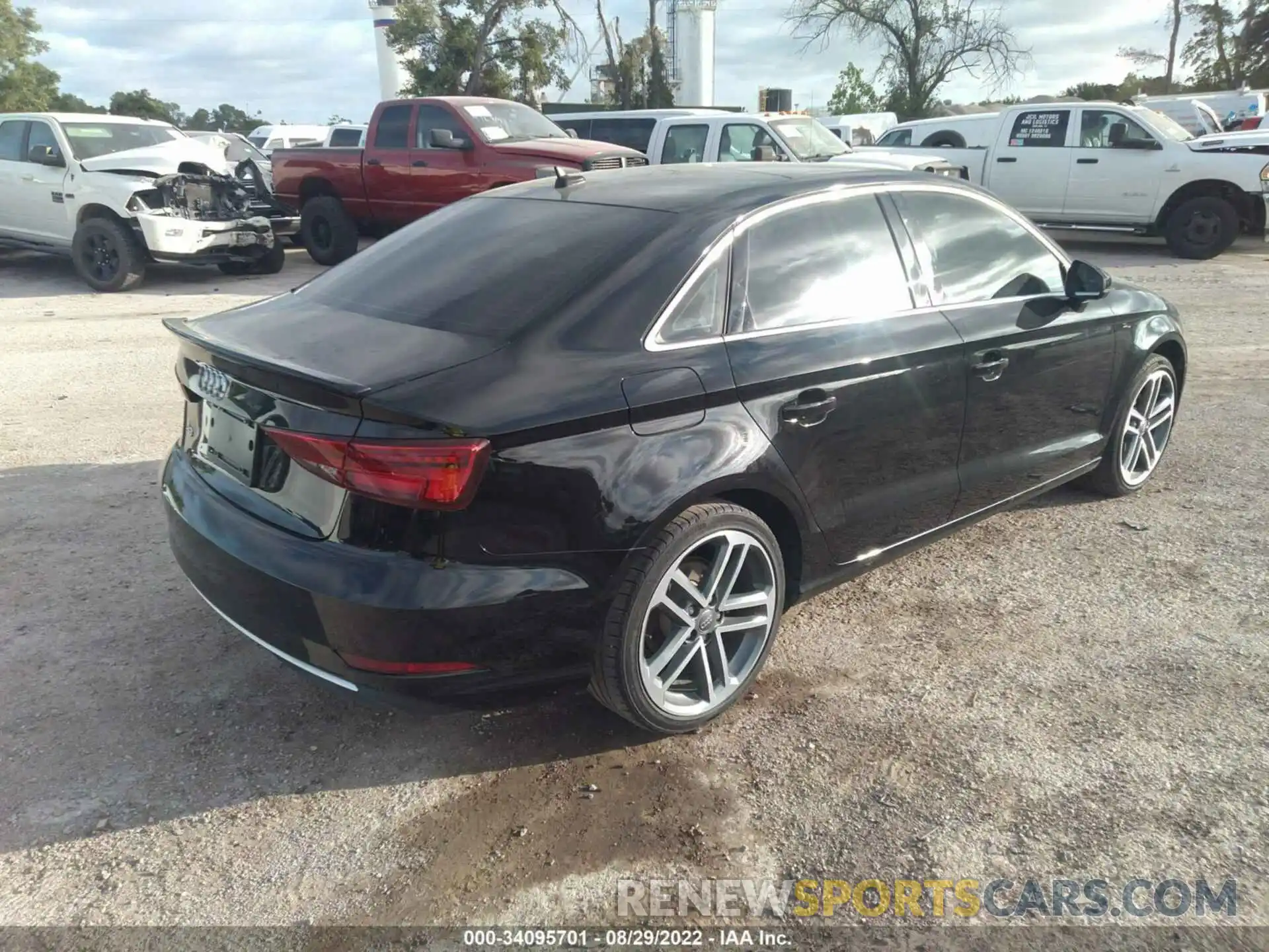 4 Photograph of a damaged car WAUAUGFFXK1027276 AUDI A3 SEDAN 2019