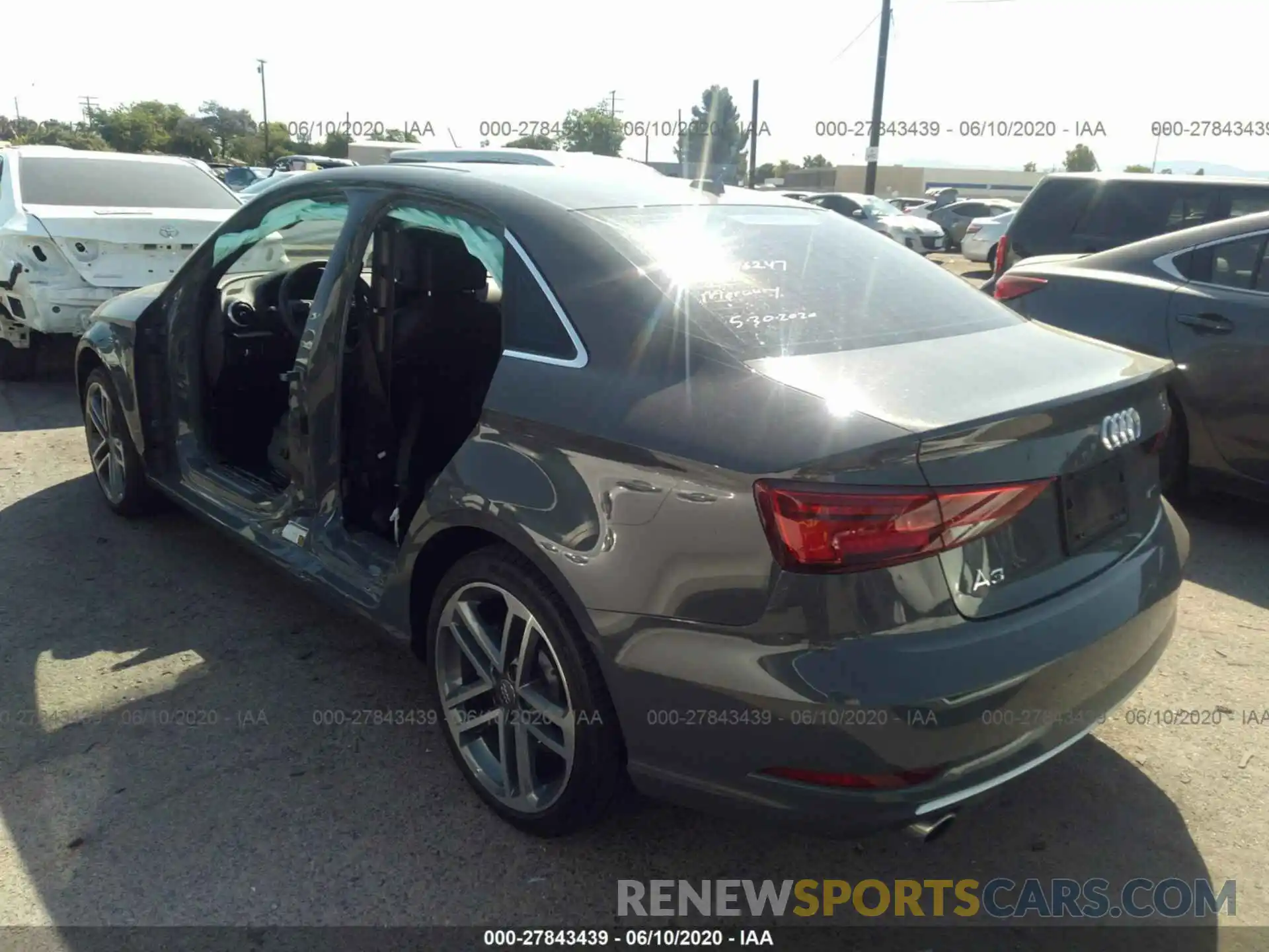 3 Photograph of a damaged car WAUBEGFF1KA096178 AUDI A3 SEDAN 2019