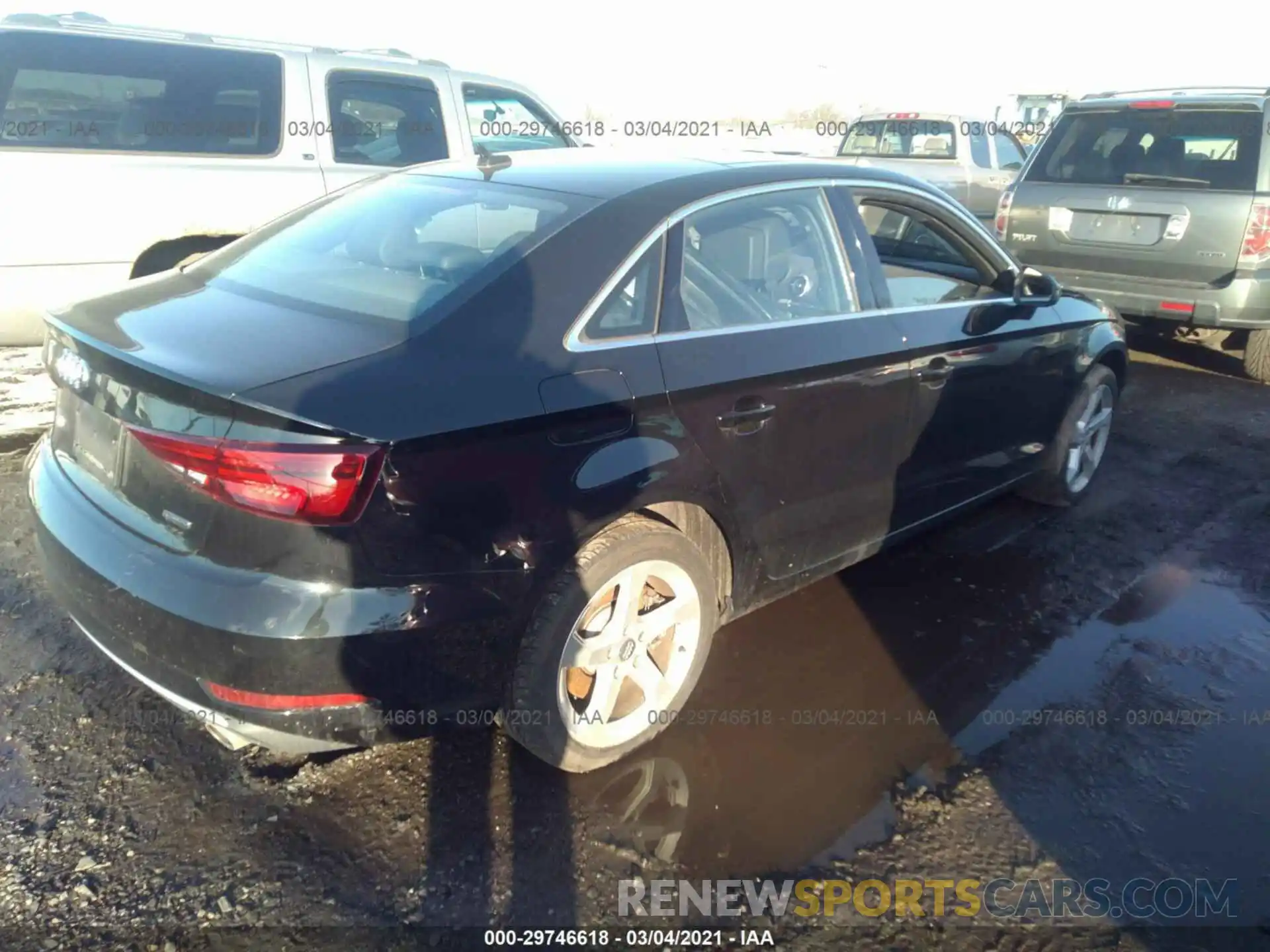 4 Photograph of a damaged car WAUBEGFF5K1018969 AUDI A3 SEDAN 2019