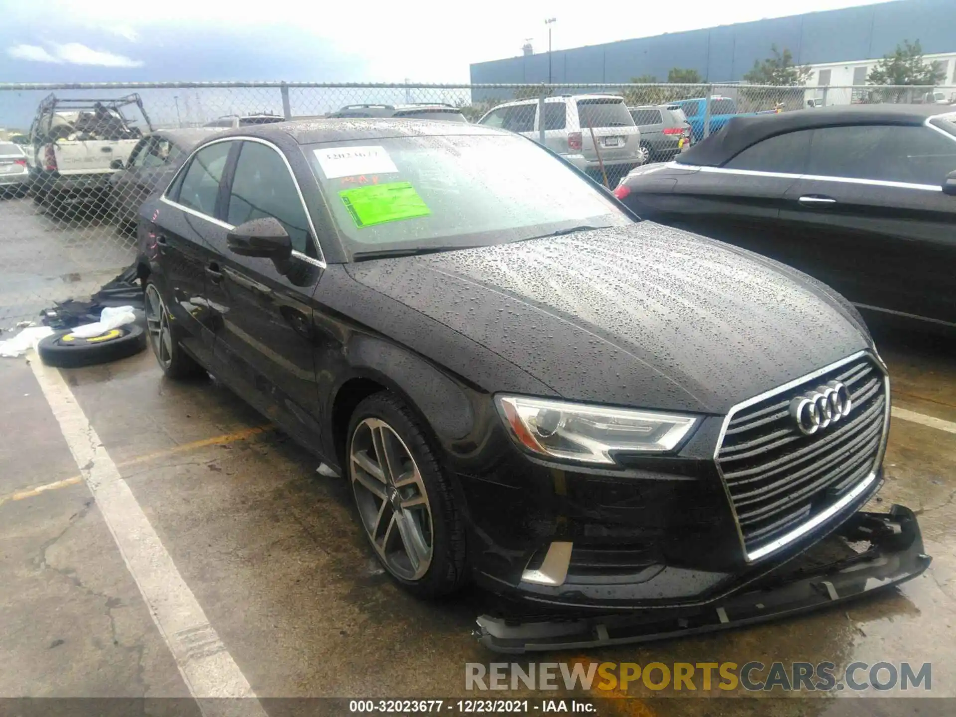 1 Photograph of a damaged car WAUBEGFF6K1022478 AUDI A3 SEDAN 2019