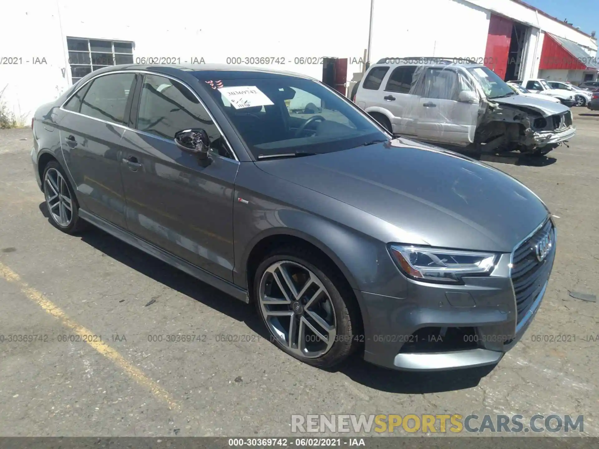 1 Photograph of a damaged car WAUGUGFFXKA086547 AUDI A3 SEDAN 2019