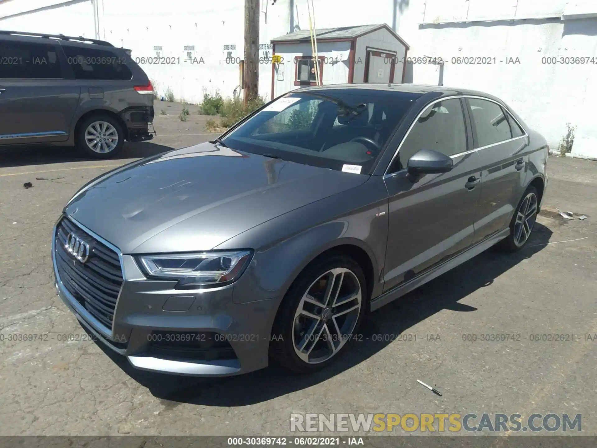 2 Photograph of a damaged car WAUGUGFFXKA086547 AUDI A3 SEDAN 2019