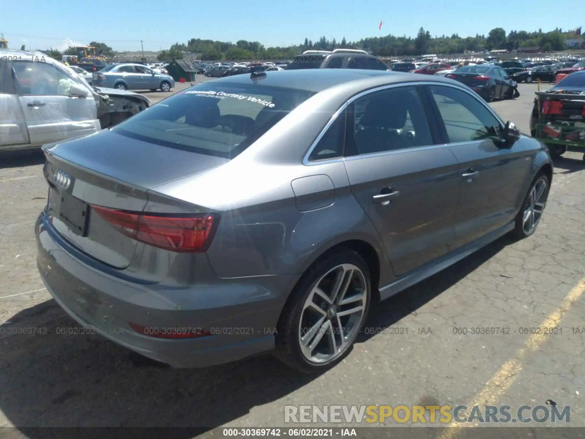 4 Photograph of a damaged car WAUGUGFFXKA086547 AUDI A3 SEDAN 2019