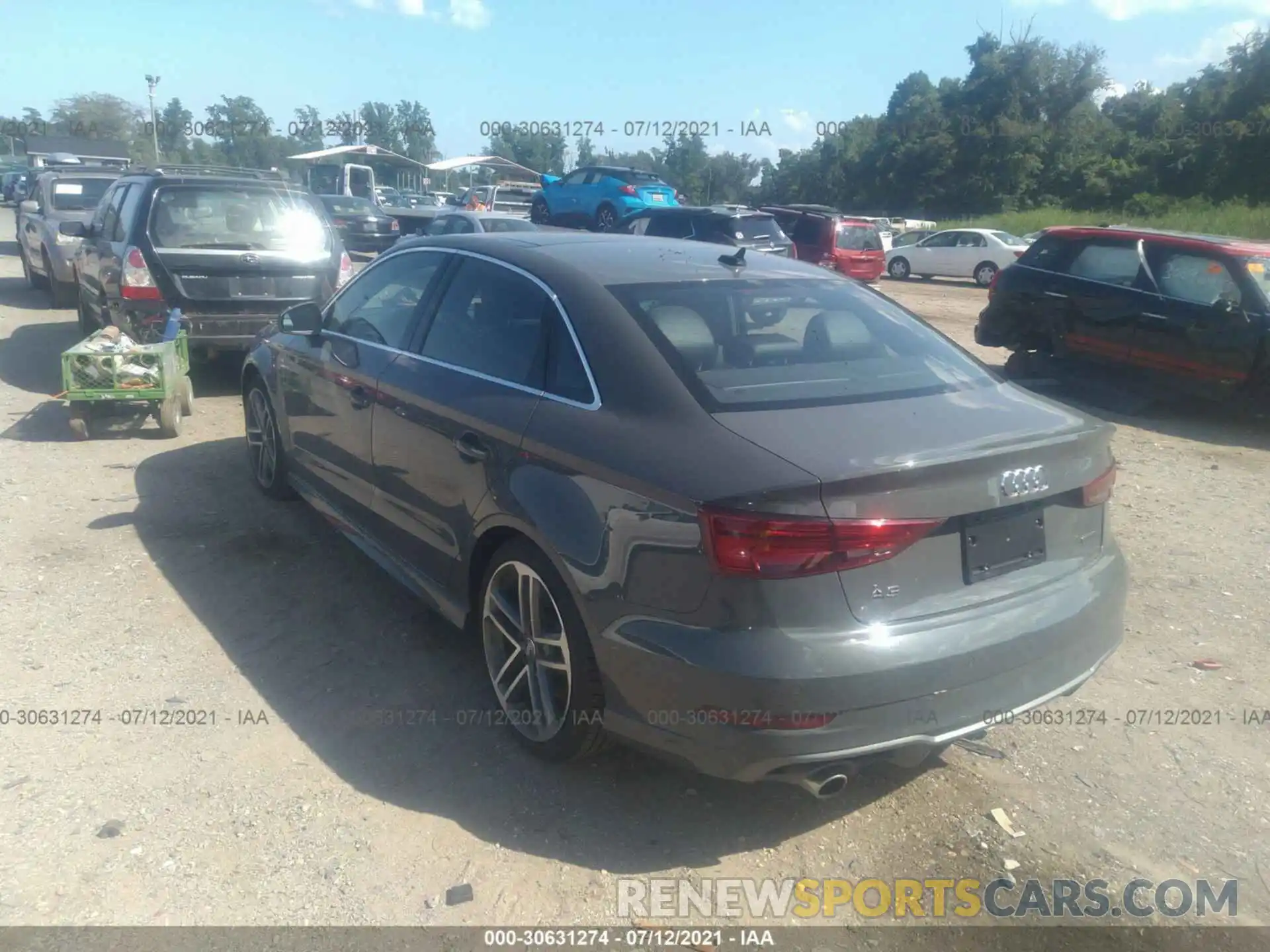 3 Photograph of a damaged car WAUJEGFF0K1022312 AUDI A3 SEDAN 2019