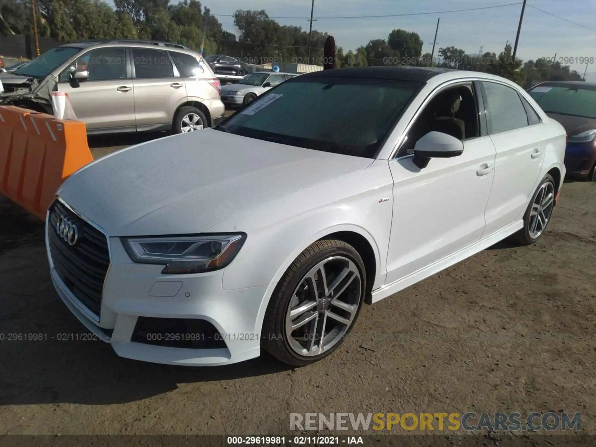 2 Photograph of a damaged car WAUJEGFF5K1028610 AUDI A3 SEDAN 2019