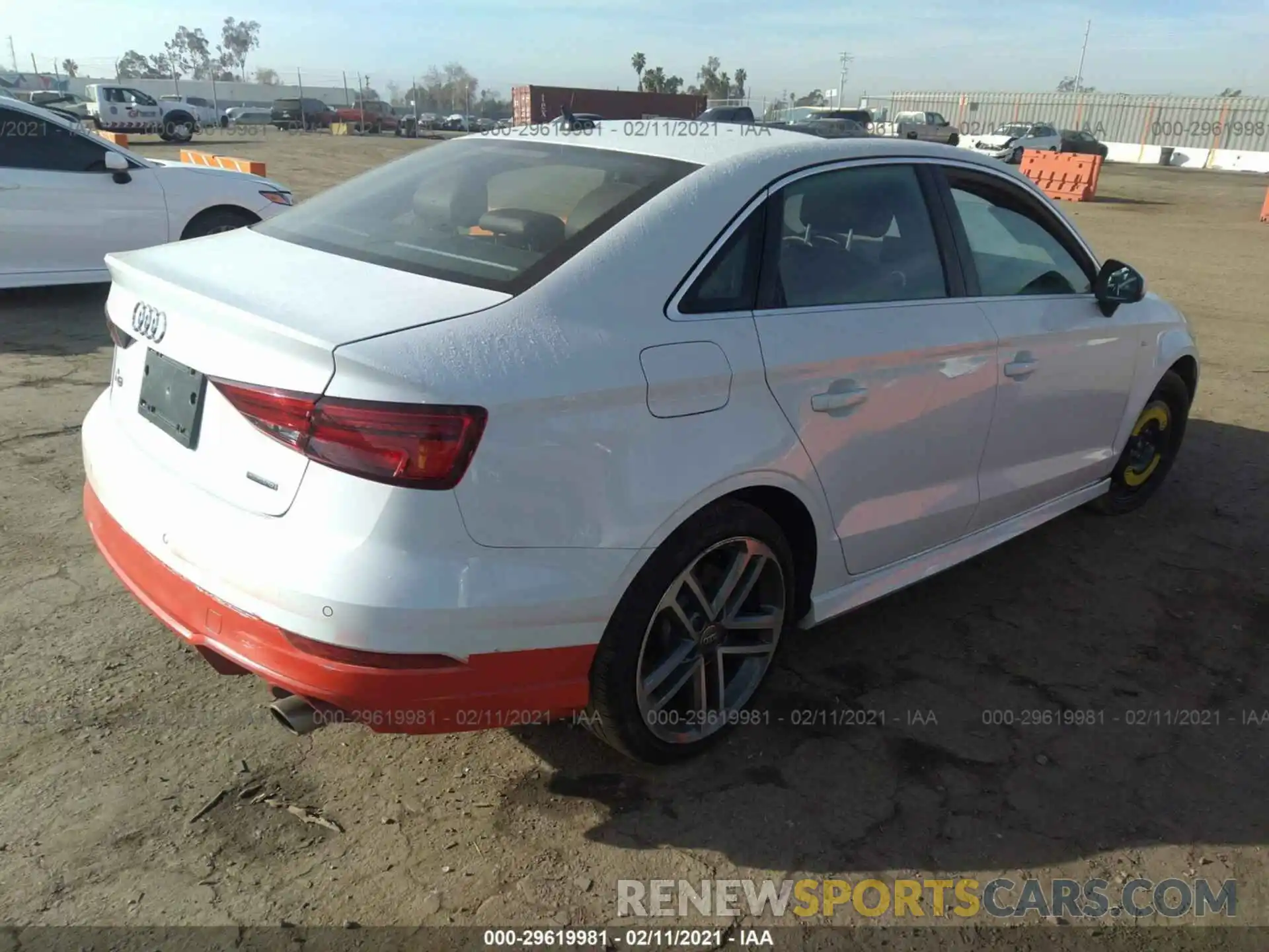 4 Photograph of a damaged car WAUJEGFF5K1028610 AUDI A3 SEDAN 2019