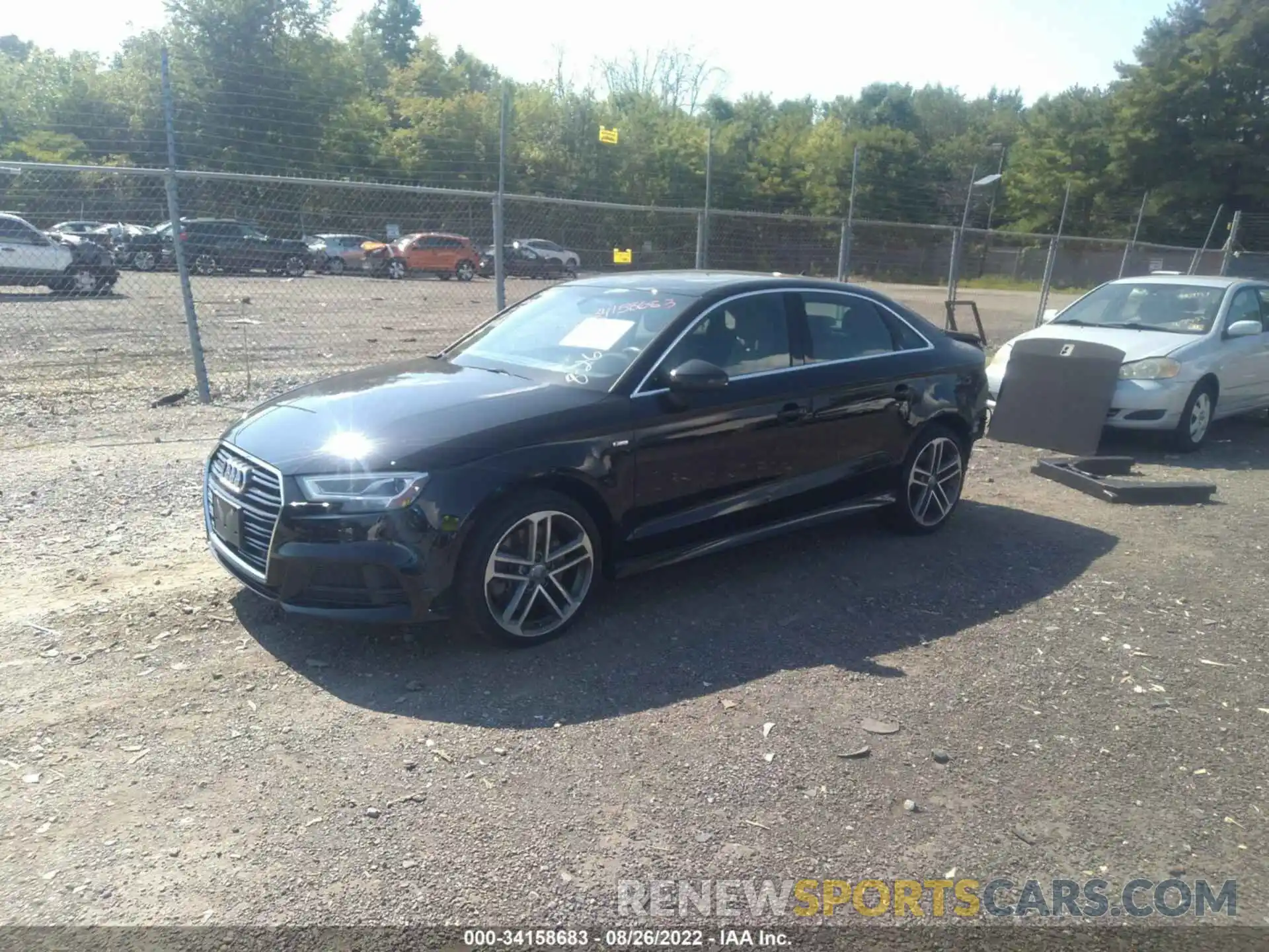 2 Photograph of a damaged car WAUJEGFF6KA080389 AUDI A3 SEDAN 2019