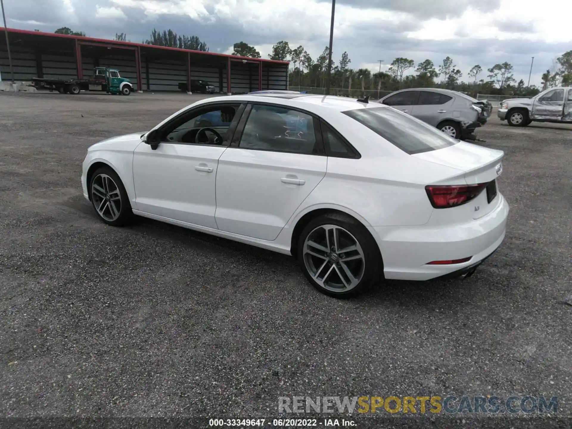 3 Photograph of a damaged car WAUAUGFF0LA027787 AUDI A3 SEDAN 2020