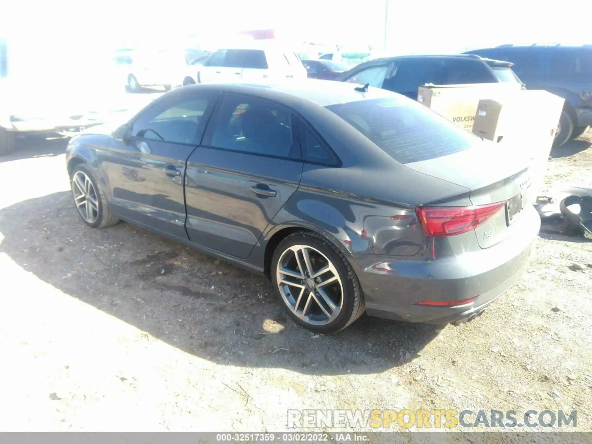 3 Photograph of a damaged car WAUAUGFF0LA040801 AUDI A3 SEDAN 2020