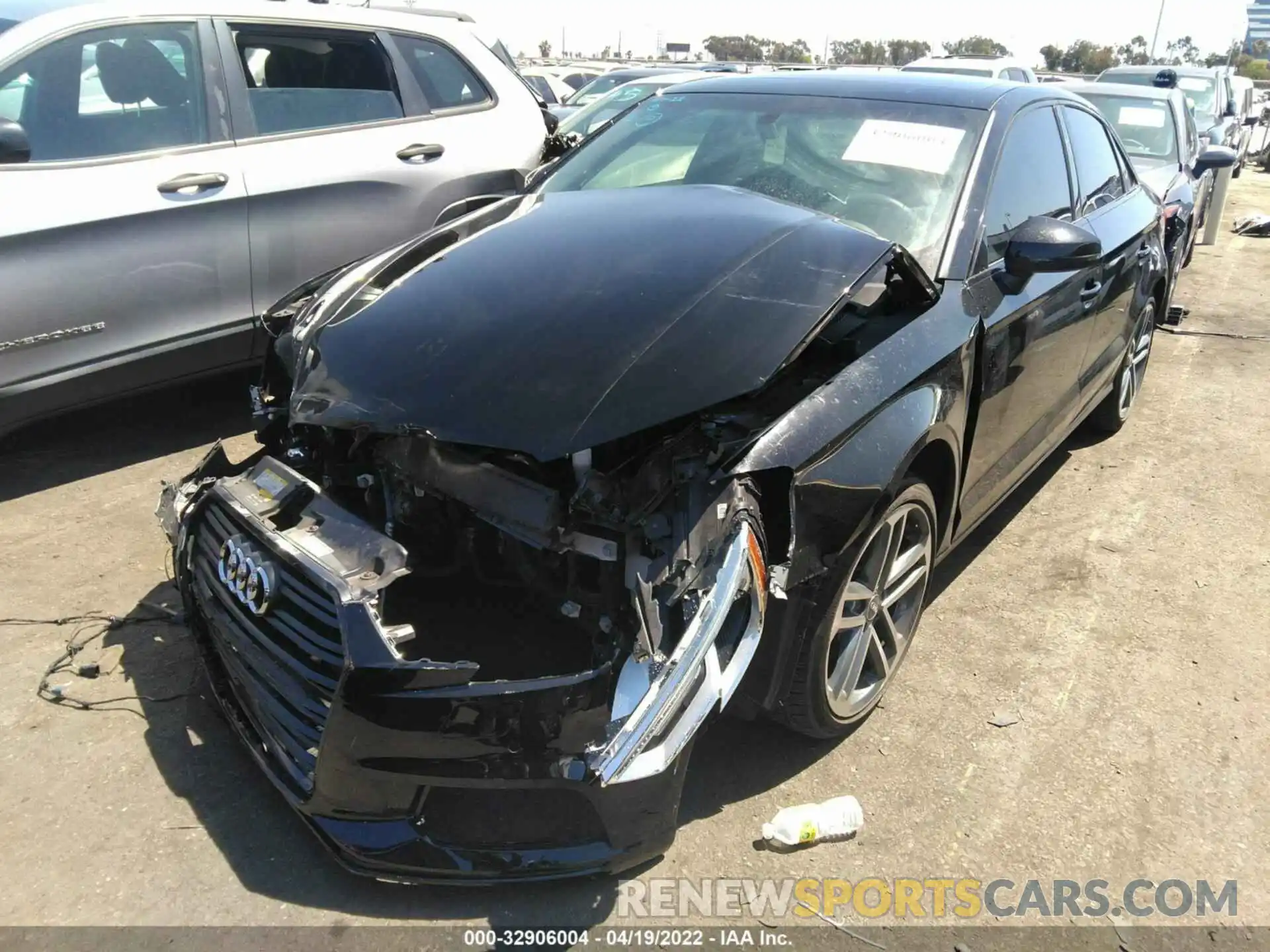 2 Photograph of a damaged car WAUAUGFF1LA000923 AUDI A3 SEDAN 2020