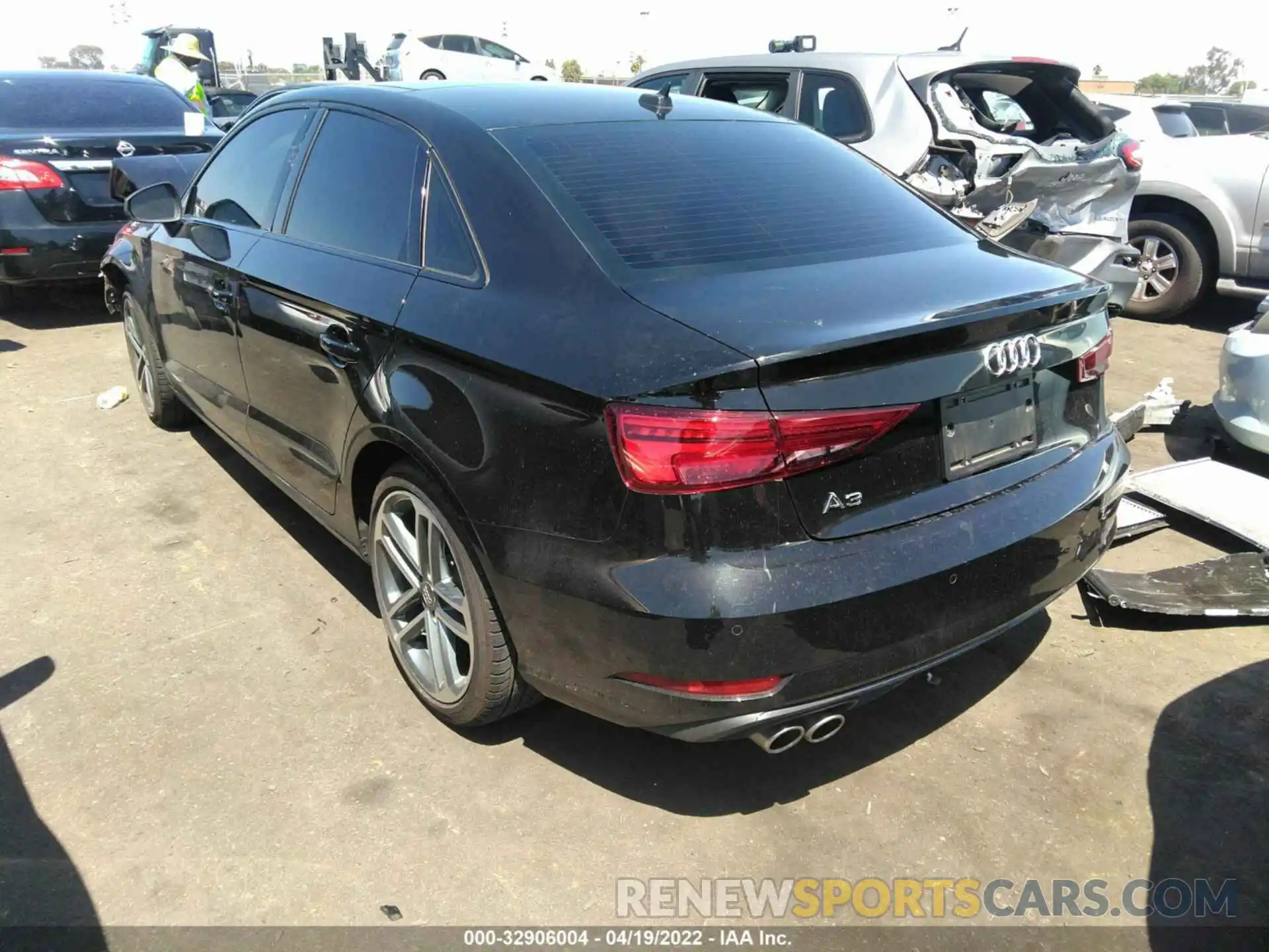 3 Photograph of a damaged car WAUAUGFF1LA000923 AUDI A3 SEDAN 2020