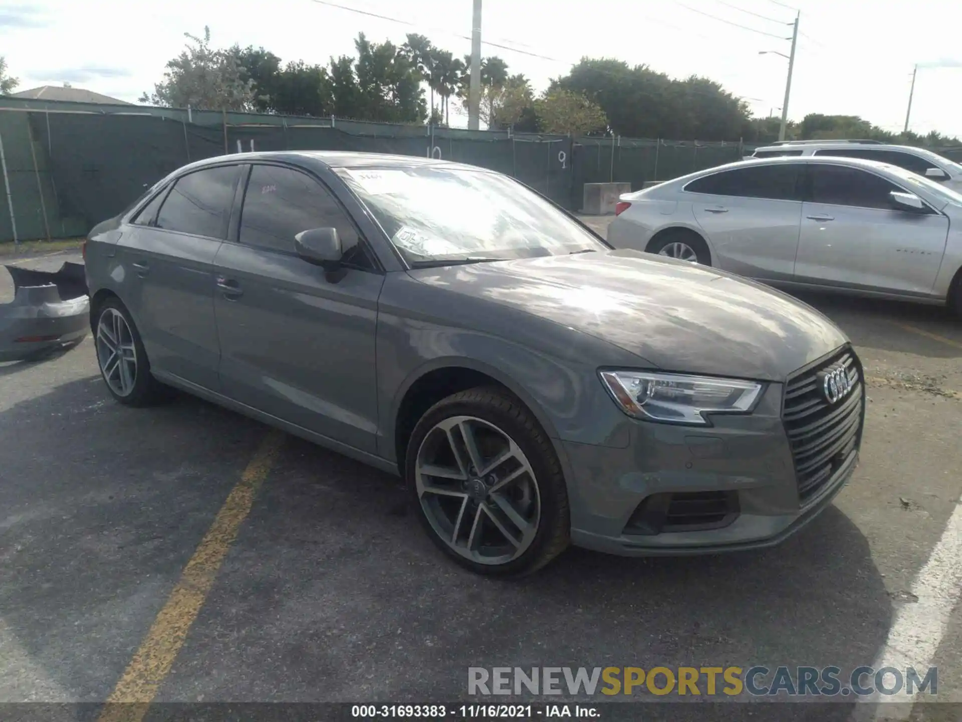 1 Photograph of a damaged car WAUAUGFF1LA100620 AUDI A3 SEDAN 2020