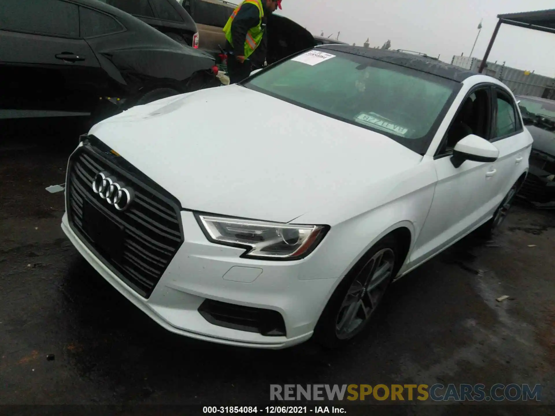 2 Photograph of a damaged car WAUAUGFF2LA033056 AUDI A3 SEDAN 2020