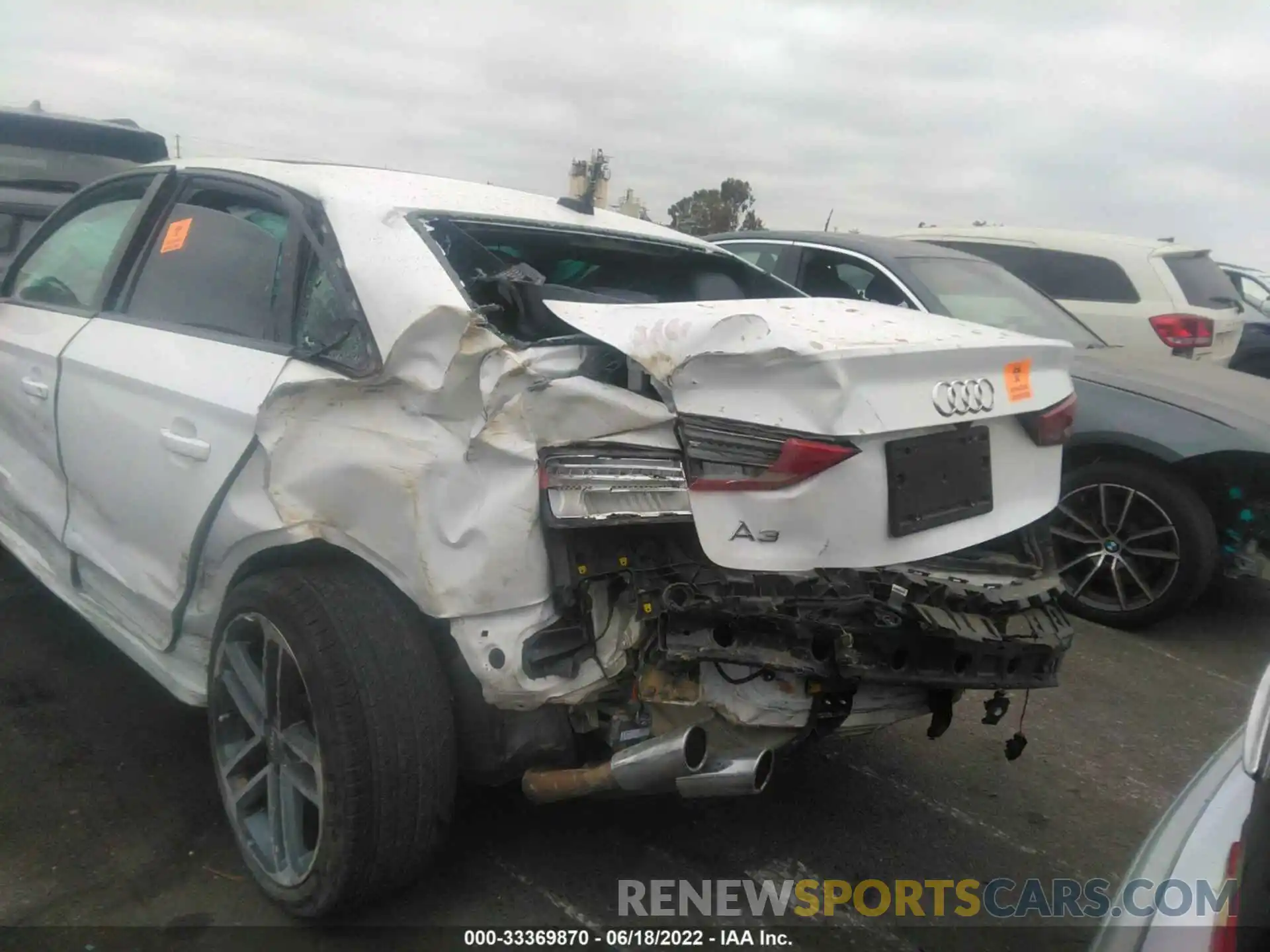 6 Photograph of a damaged car WAUAUGFF2LA058684 AUDI A3 SEDAN 2020