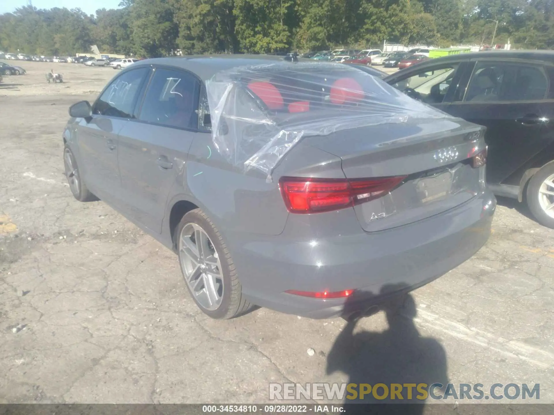 3 Photograph of a damaged car WAUAUGFF2LA098313 AUDI A3 SEDAN 2020
