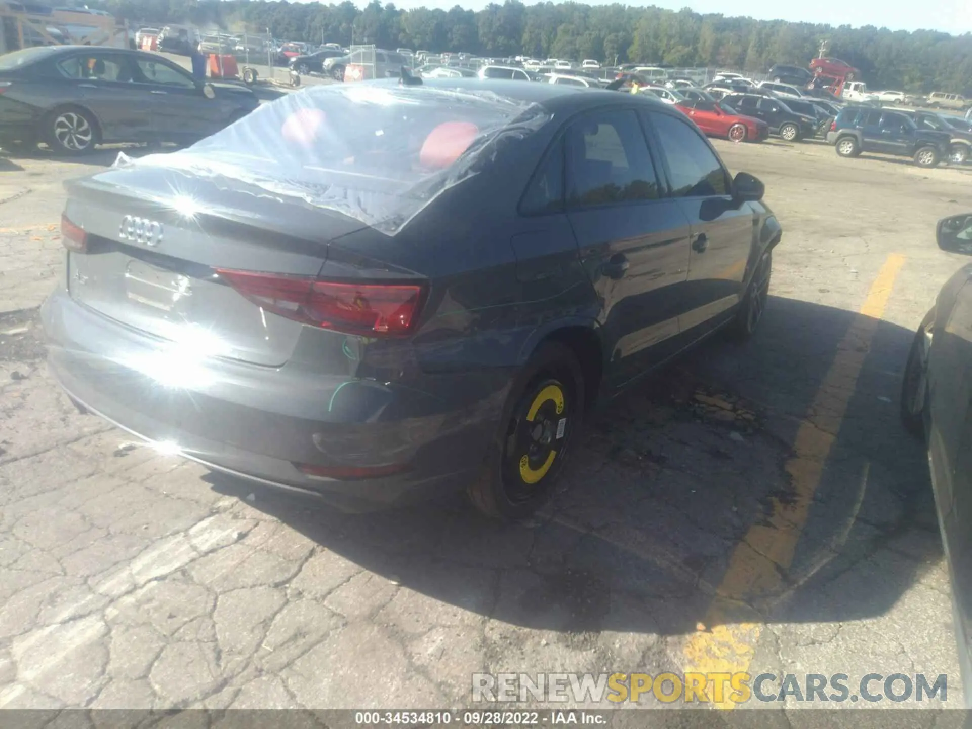 4 Photograph of a damaged car WAUAUGFF2LA098313 AUDI A3 SEDAN 2020