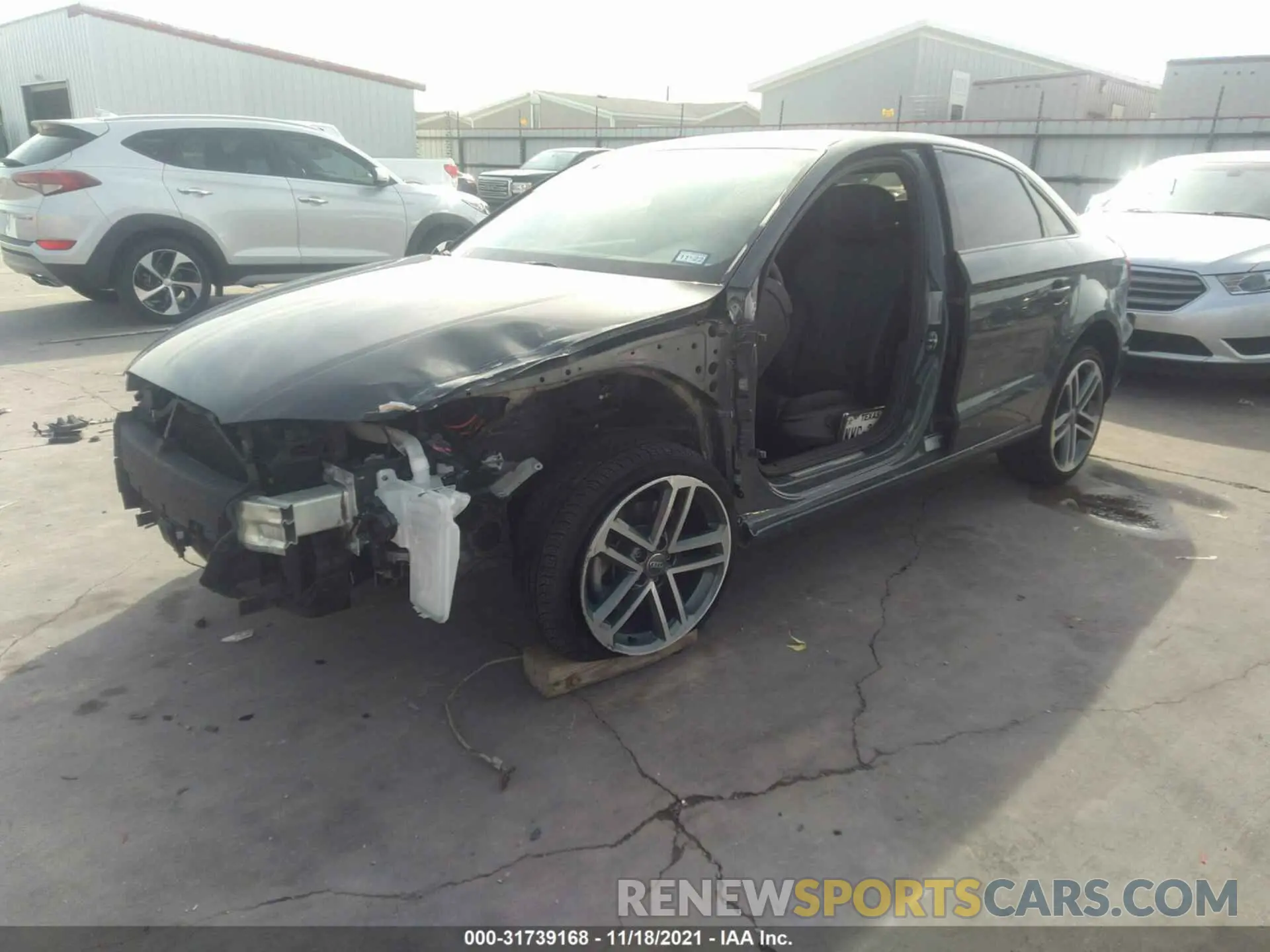 2 Photograph of a damaged car WAUAUGFF4LA062218 AUDI A3 SEDAN 2020