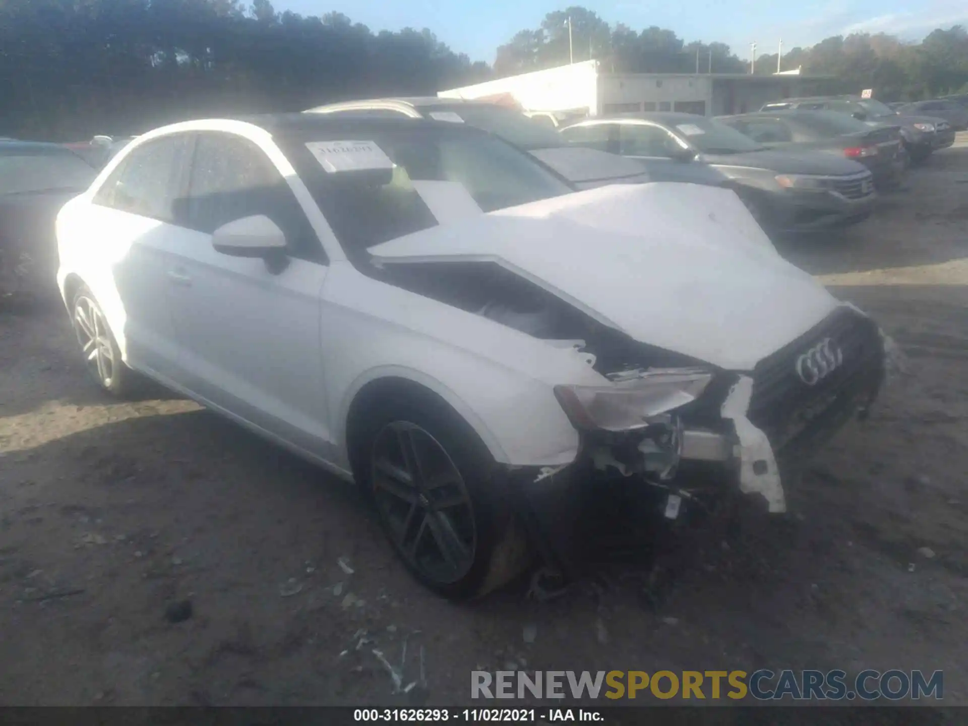 1 Photograph of a damaged car WAUAUGFF4LA103866 AUDI A3 SEDAN 2020