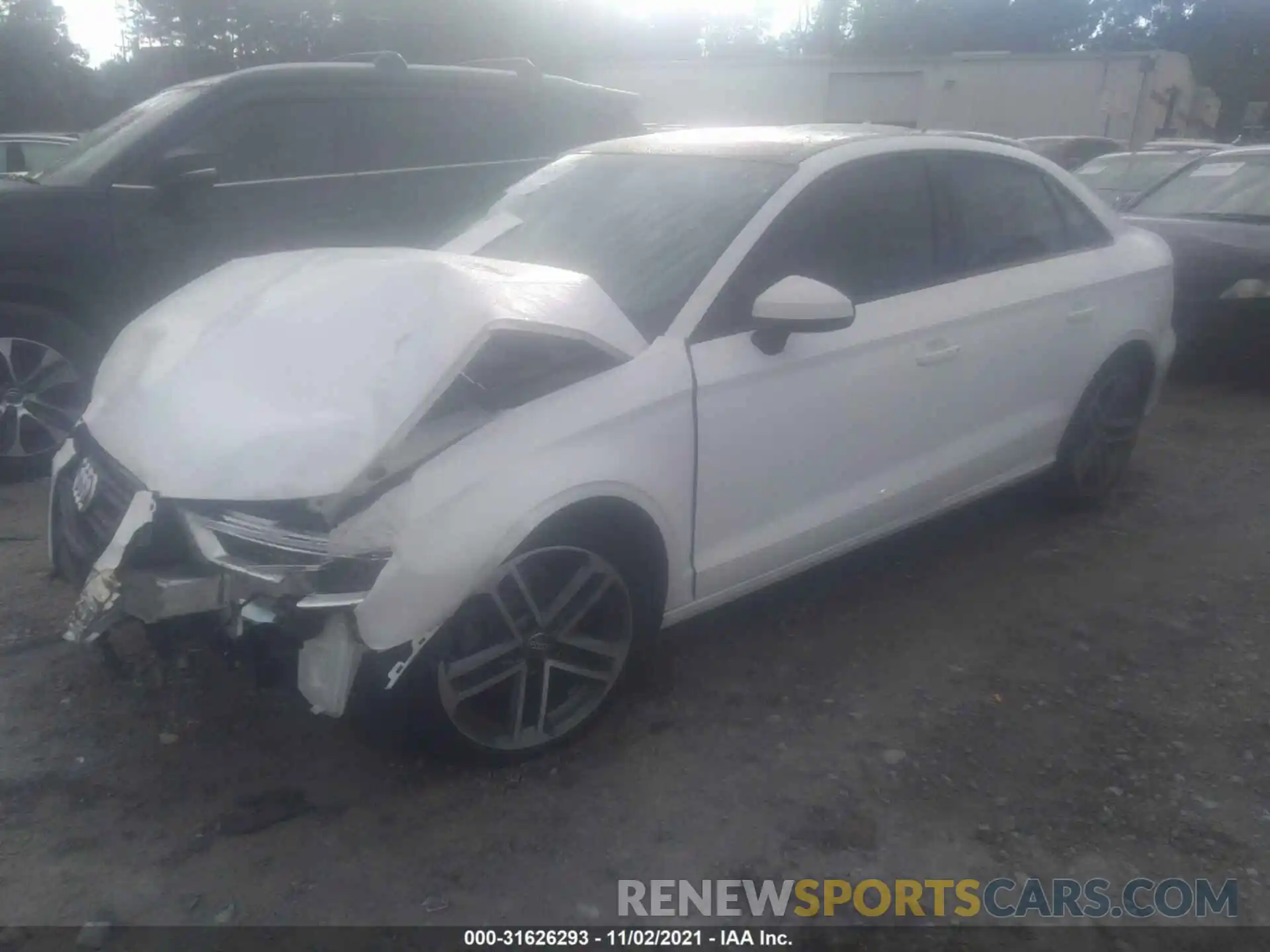 2 Photograph of a damaged car WAUAUGFF4LA103866 AUDI A3 SEDAN 2020