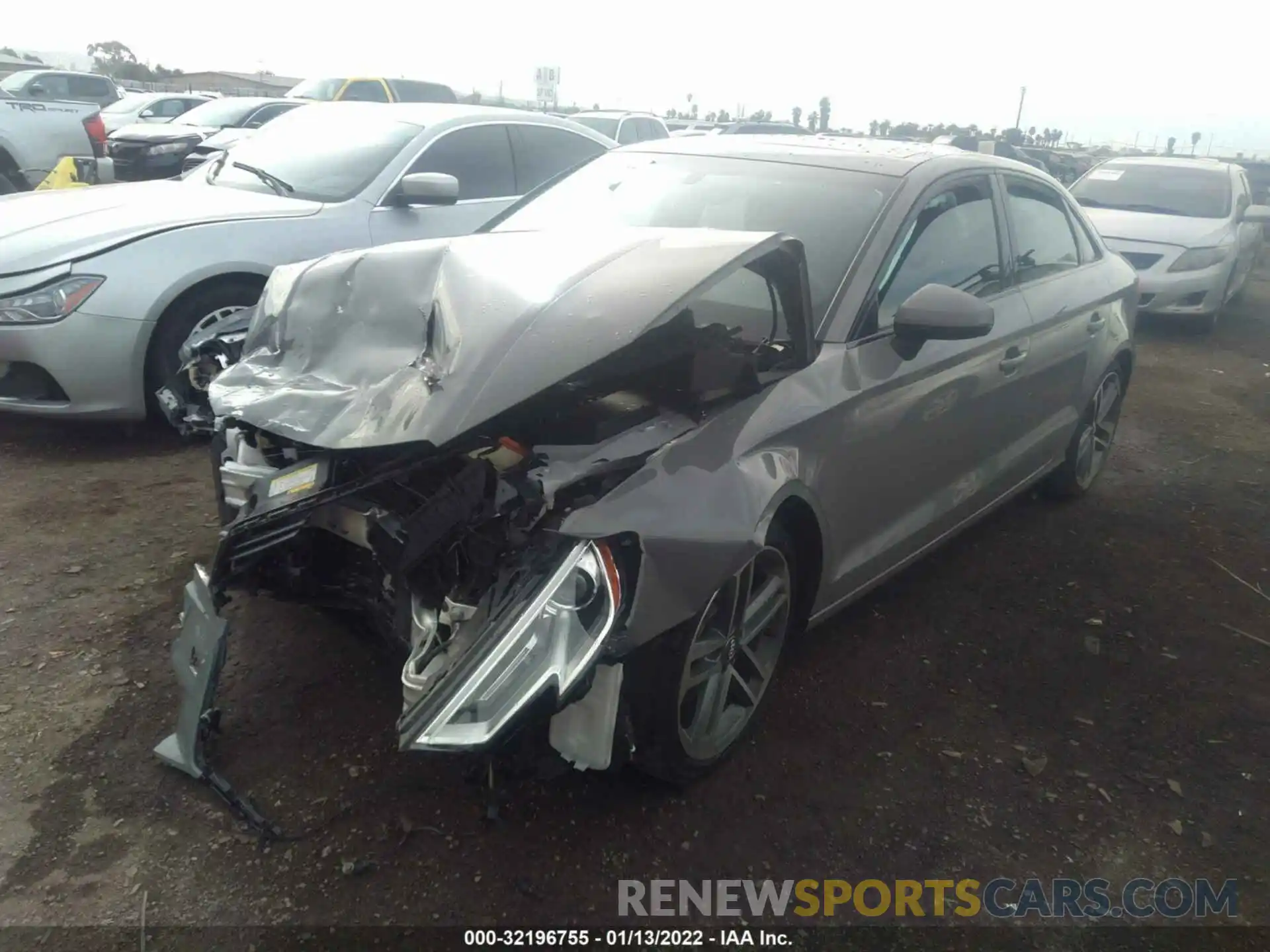 2 Photograph of a damaged car WAUAUGFF4LA105858 AUDI A3 SEDAN 2020