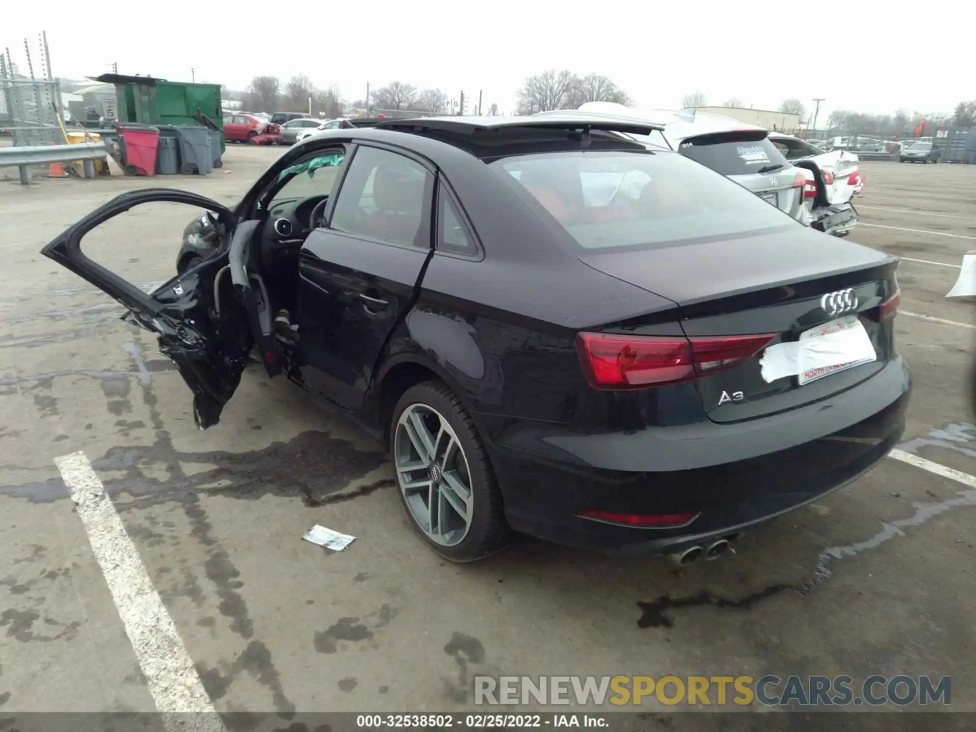 3 Photograph of a damaged car WAUAUGFF5LA070473 AUDI A3 SEDAN 2020