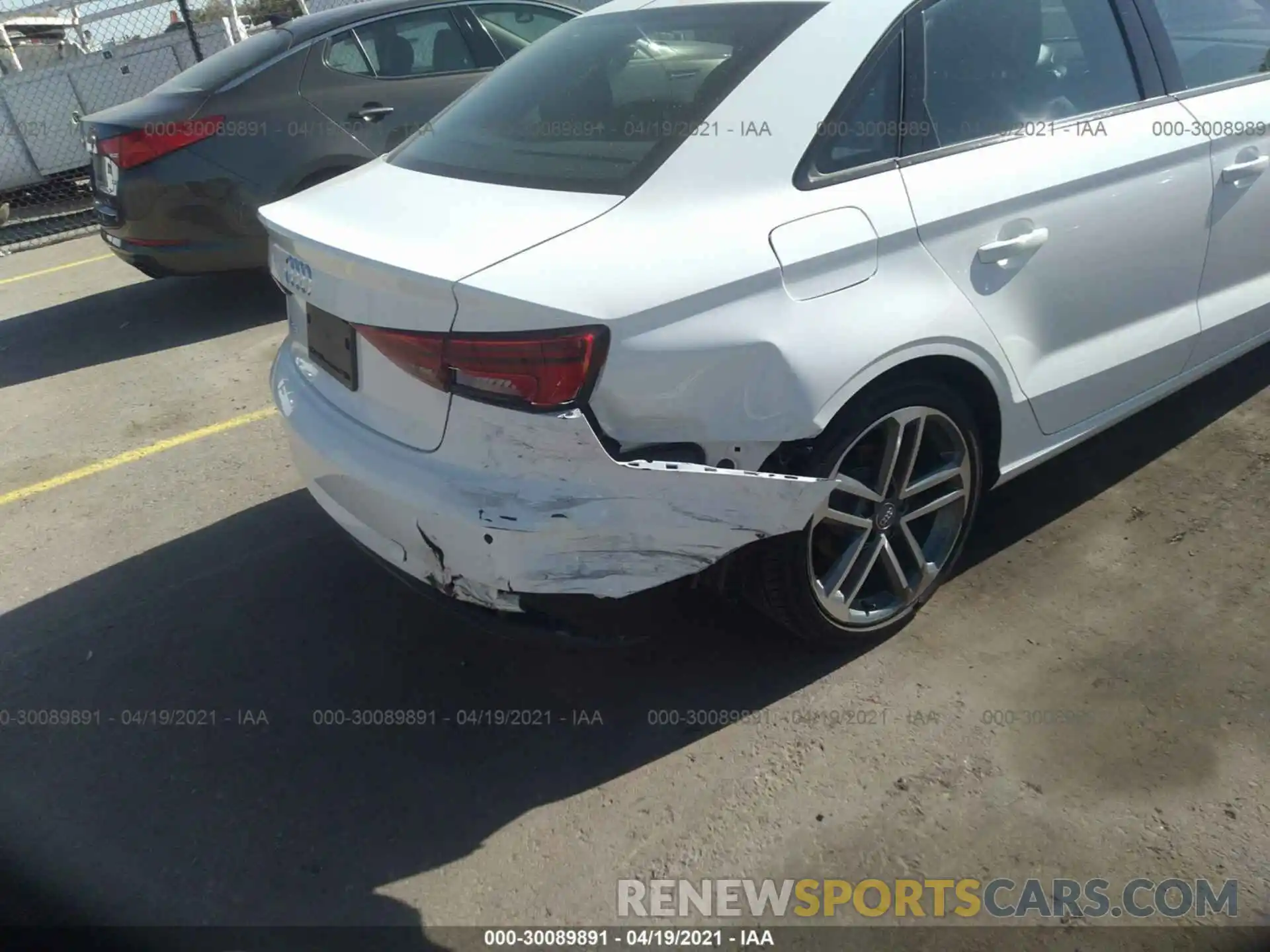 6 Photograph of a damaged car WAUAUGFFXLA054947 AUDI A3 SEDAN 2020