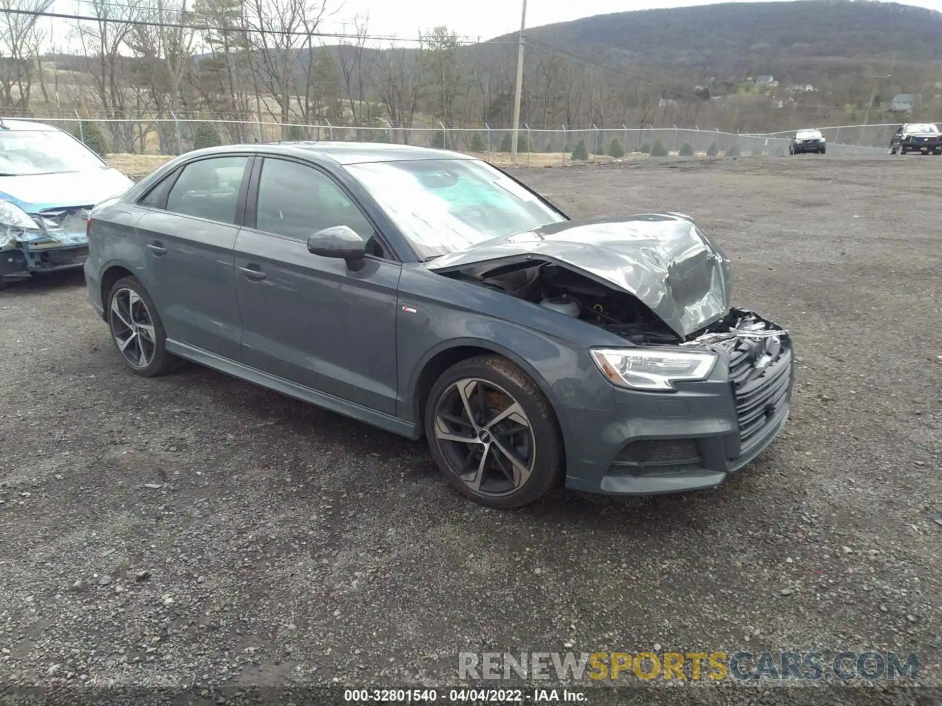 1 Photograph of a damaged car WAUBEGFF0LA033624 AUDI A3 SEDAN 2020