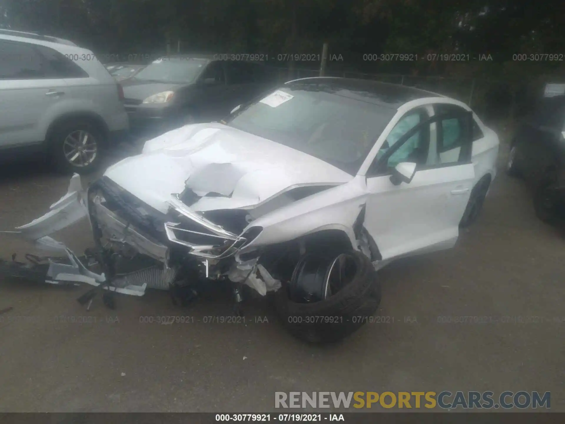 2 Photograph of a damaged car WAUBEGFF5LA102291 AUDI A3 SEDAN 2020