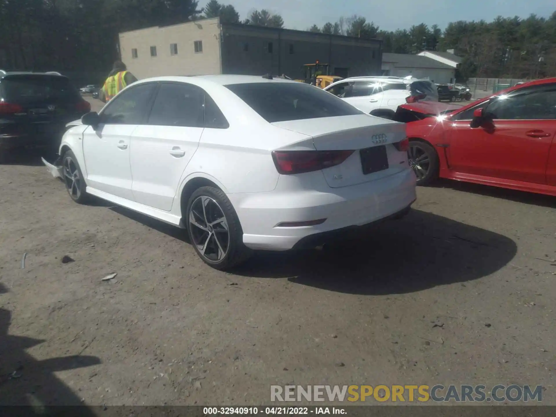 3 Photograph of a damaged car WAUBEGFF7LA036861 AUDI A3 SEDAN 2020