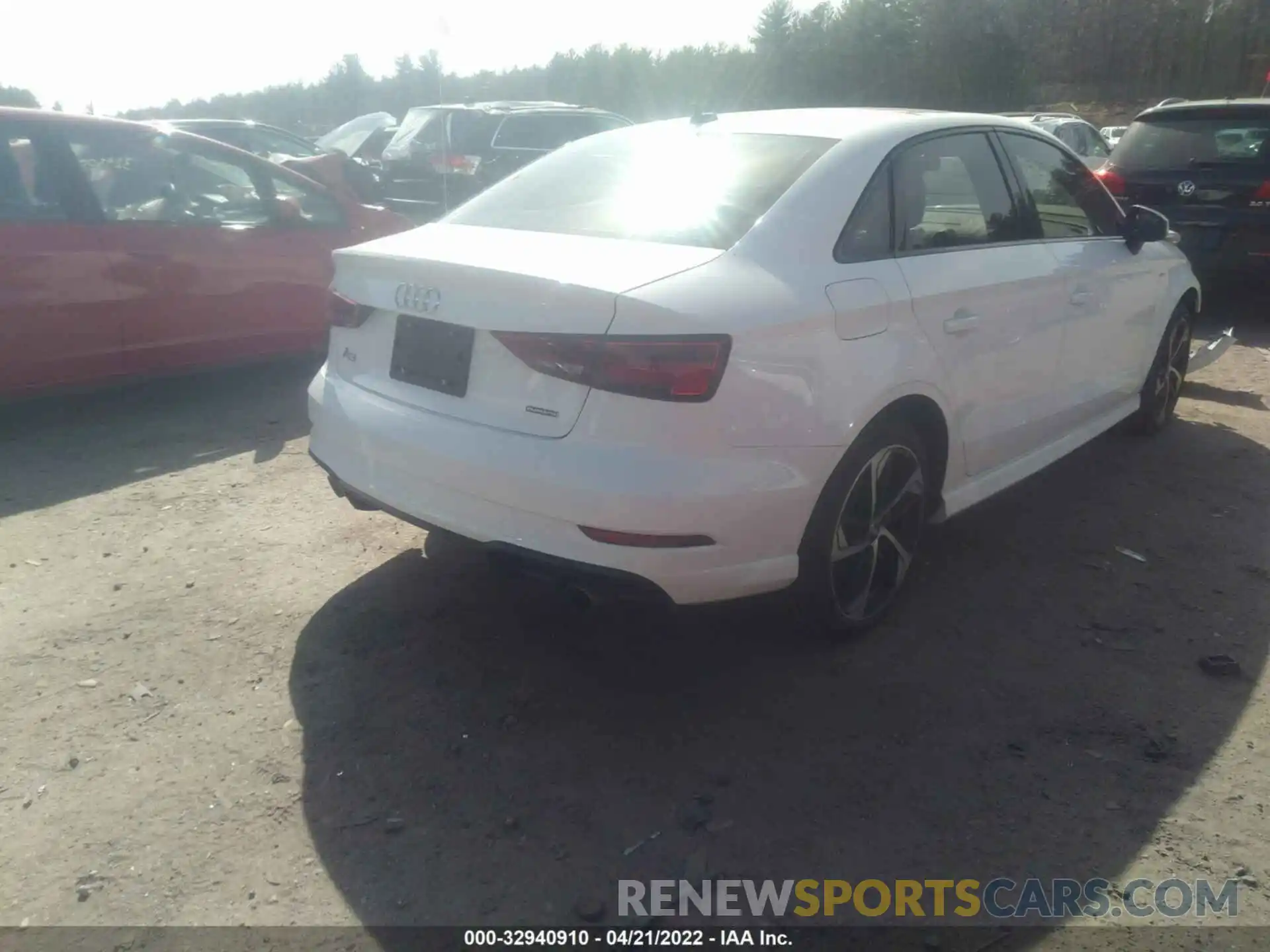 4 Photograph of a damaged car WAUBEGFF7LA036861 AUDI A3 SEDAN 2020