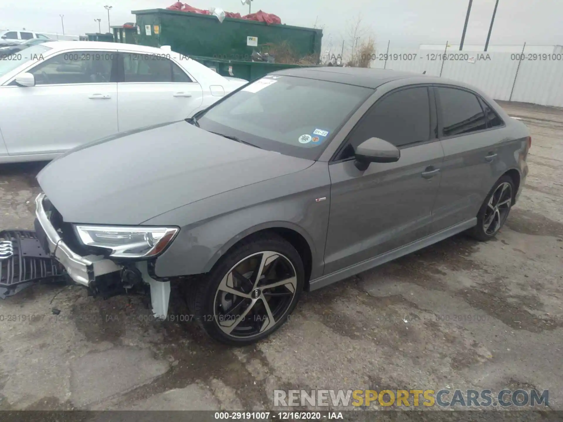 2 Photograph of a damaged car WAUBEGFF9LA015753 AUDI A3 SEDAN 2020