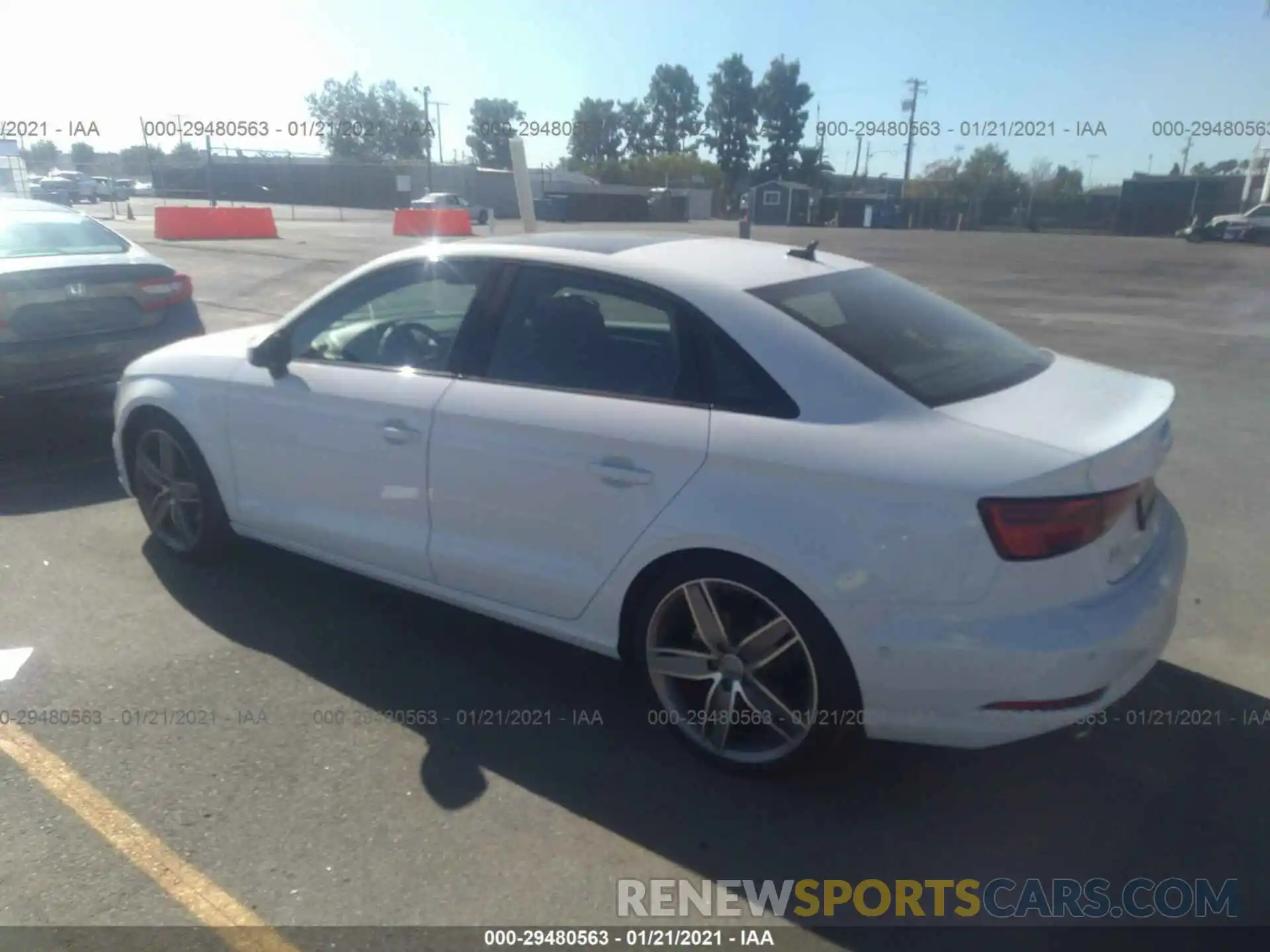 3 Photograph of a damaged car WAUCUGFF2LA005170 AUDI A3 SEDAN 2020