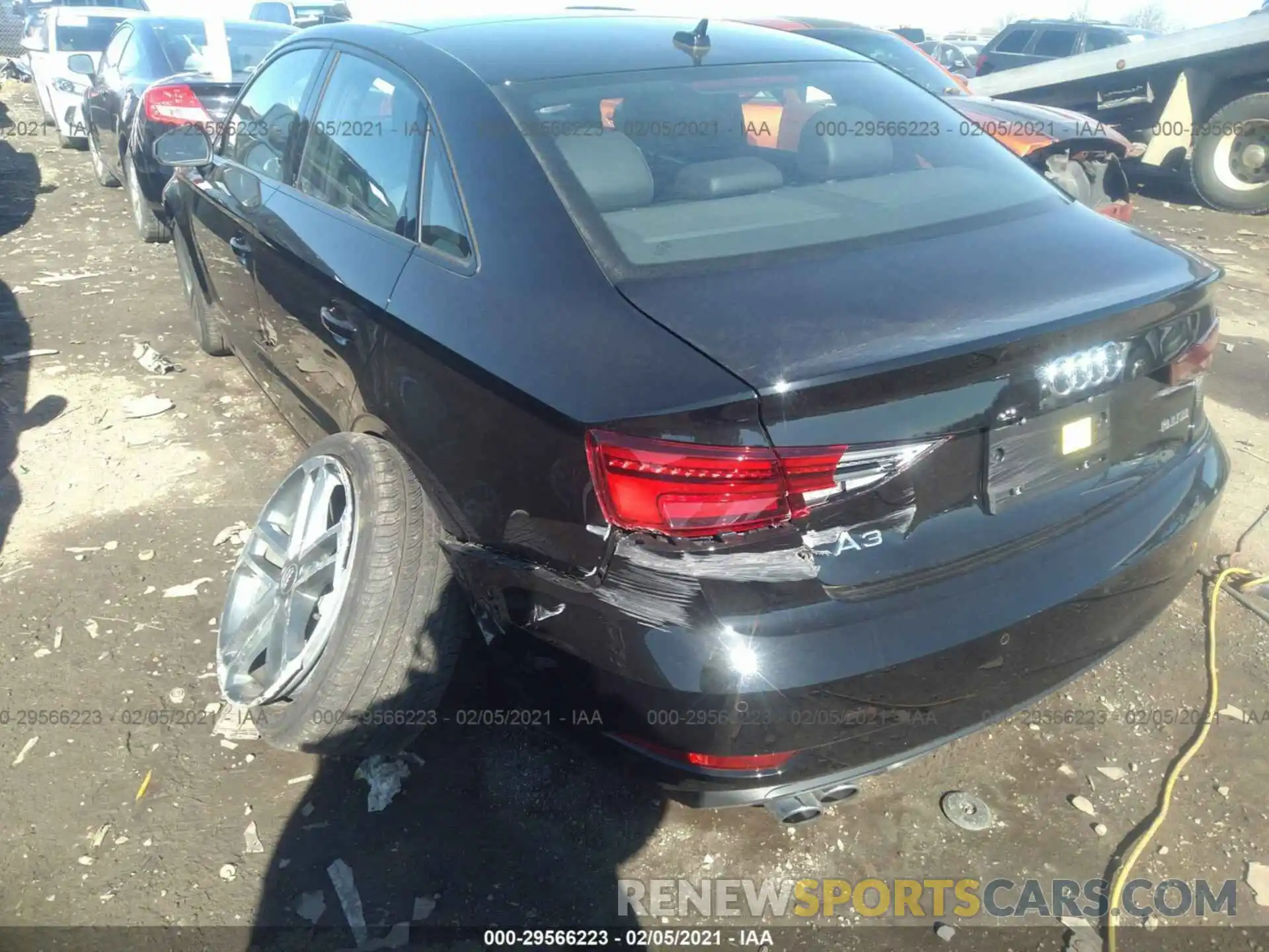 3 Photograph of a damaged car WAUCUGFF3LA000530 AUDI A3 SEDAN 2020