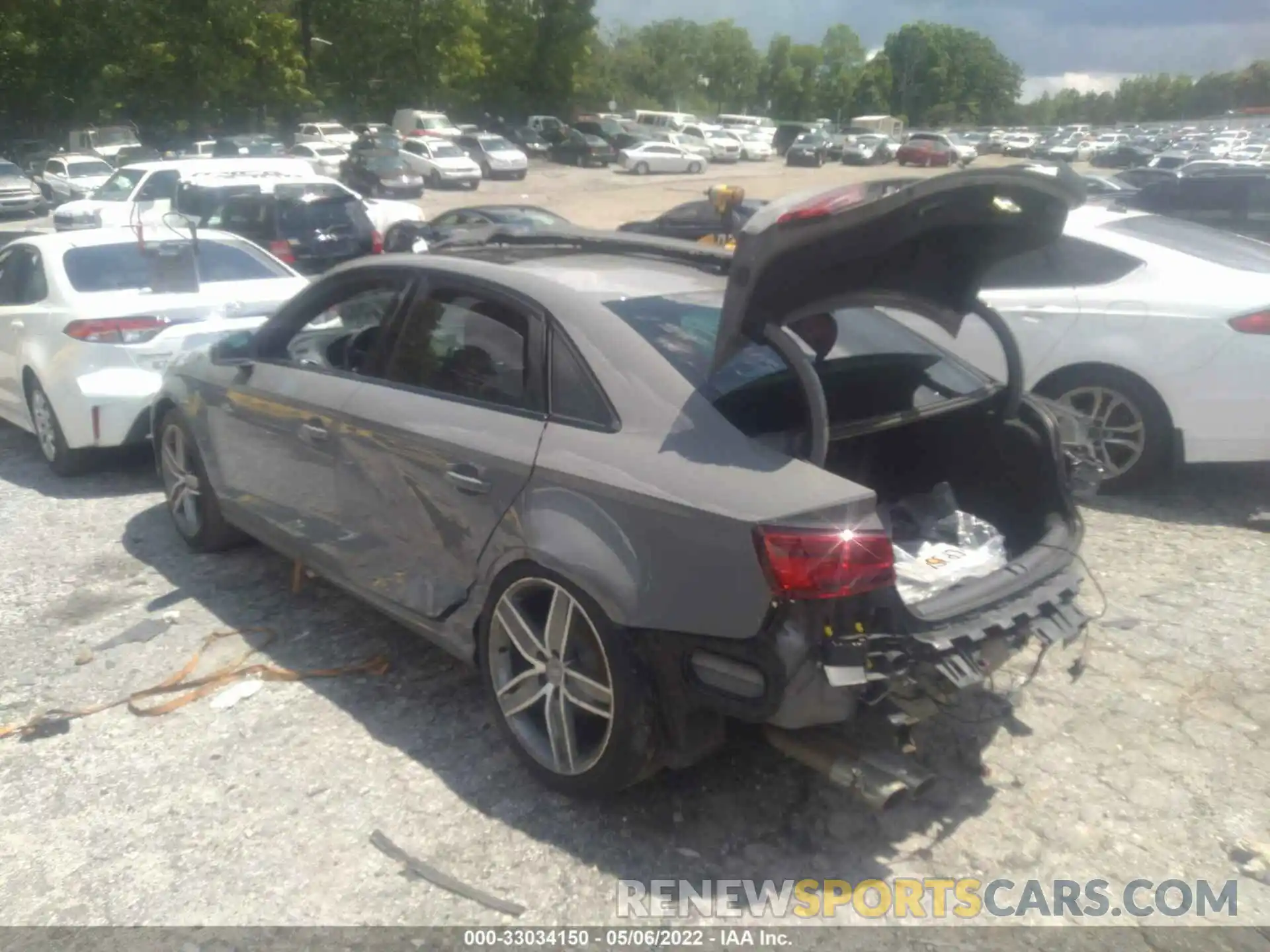 3 Photograph of a damaged car WAUCUGFF4LA087760 AUDI A3 SEDAN 2020