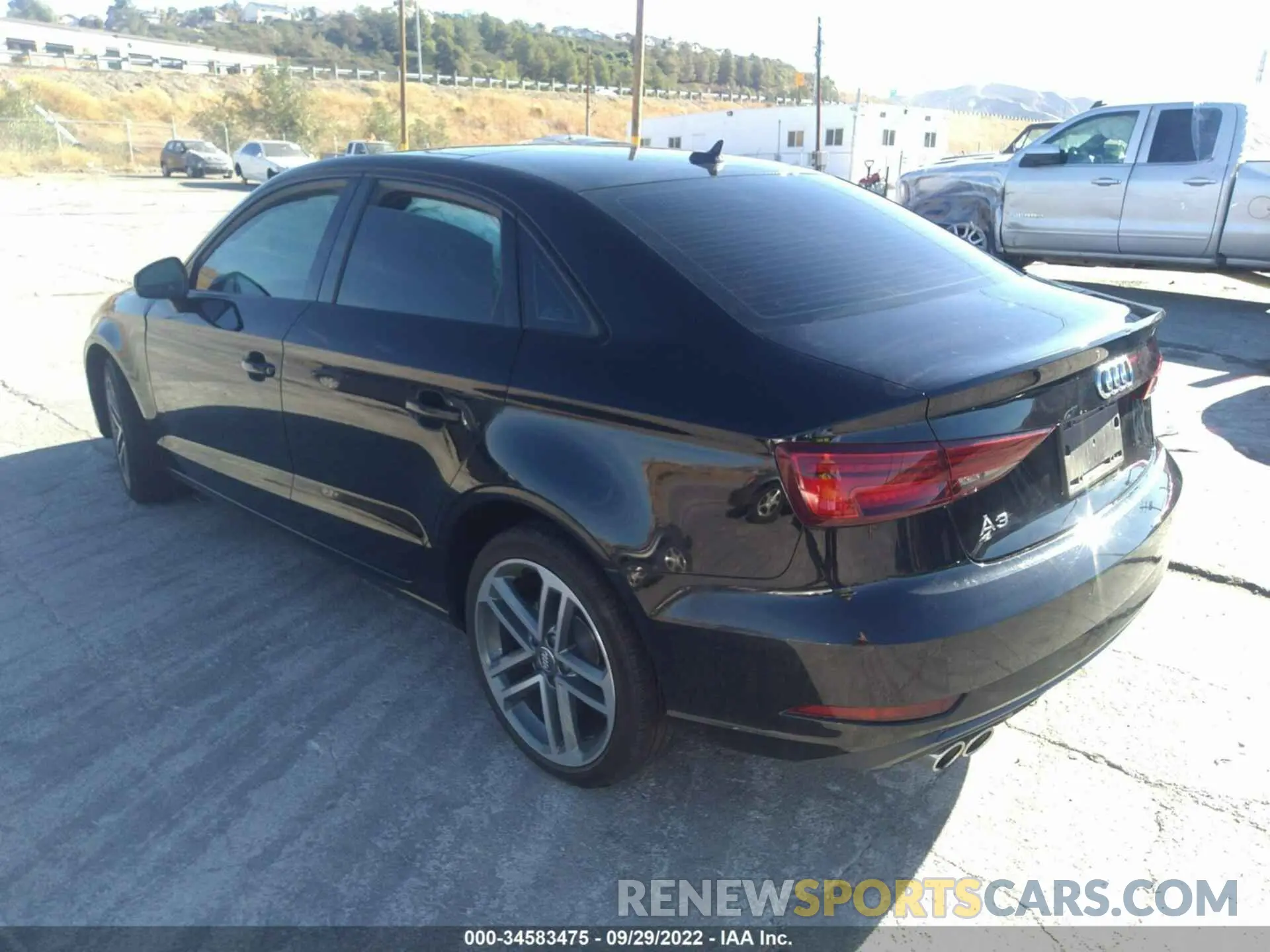 3 Photograph of a damaged car WAUCUGFF7LA005987 AUDI A3 SEDAN 2020