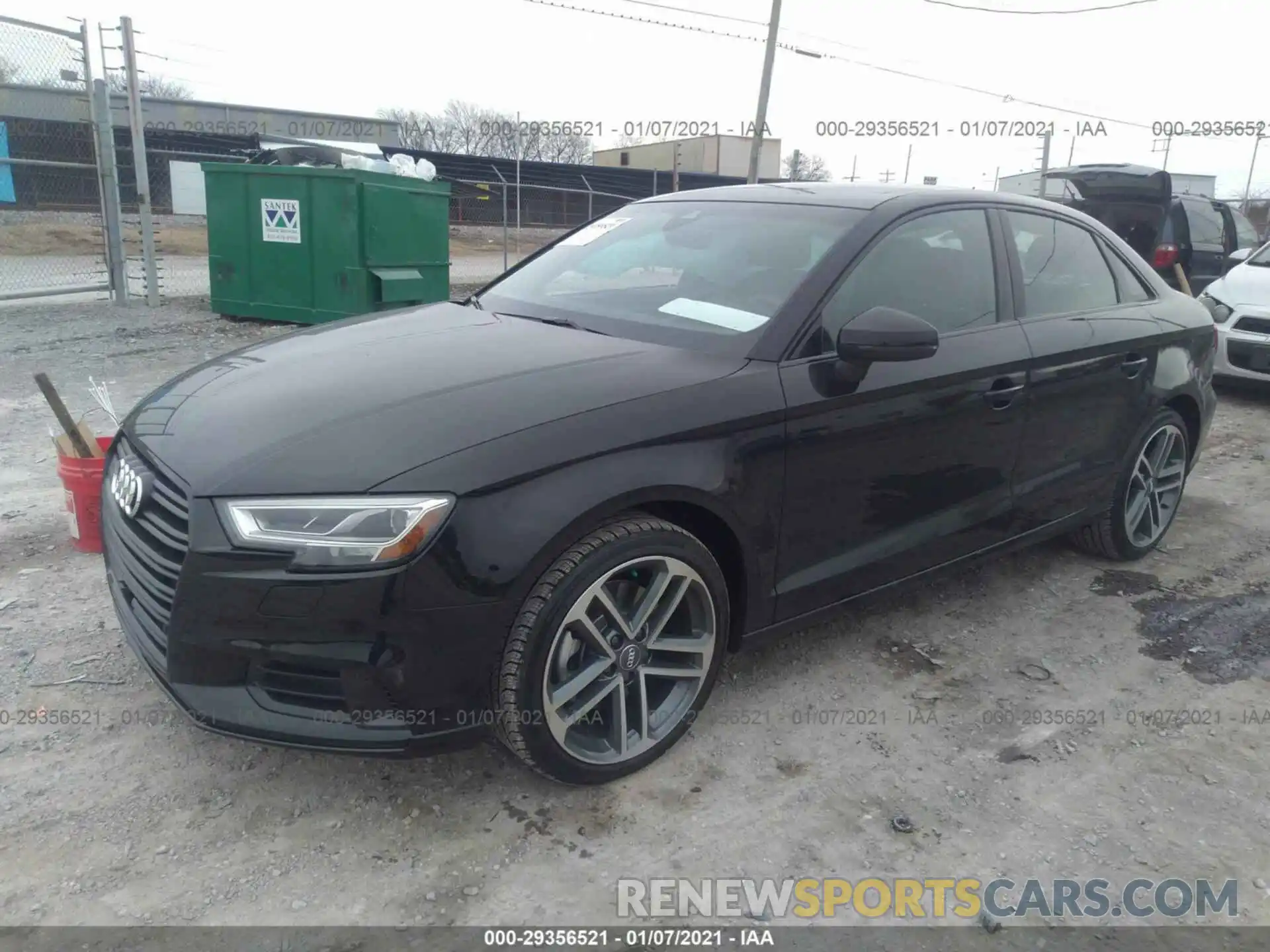 2 Photograph of a damaged car WAUCUGFF7LA102400 AUDI A3 SEDAN 2020