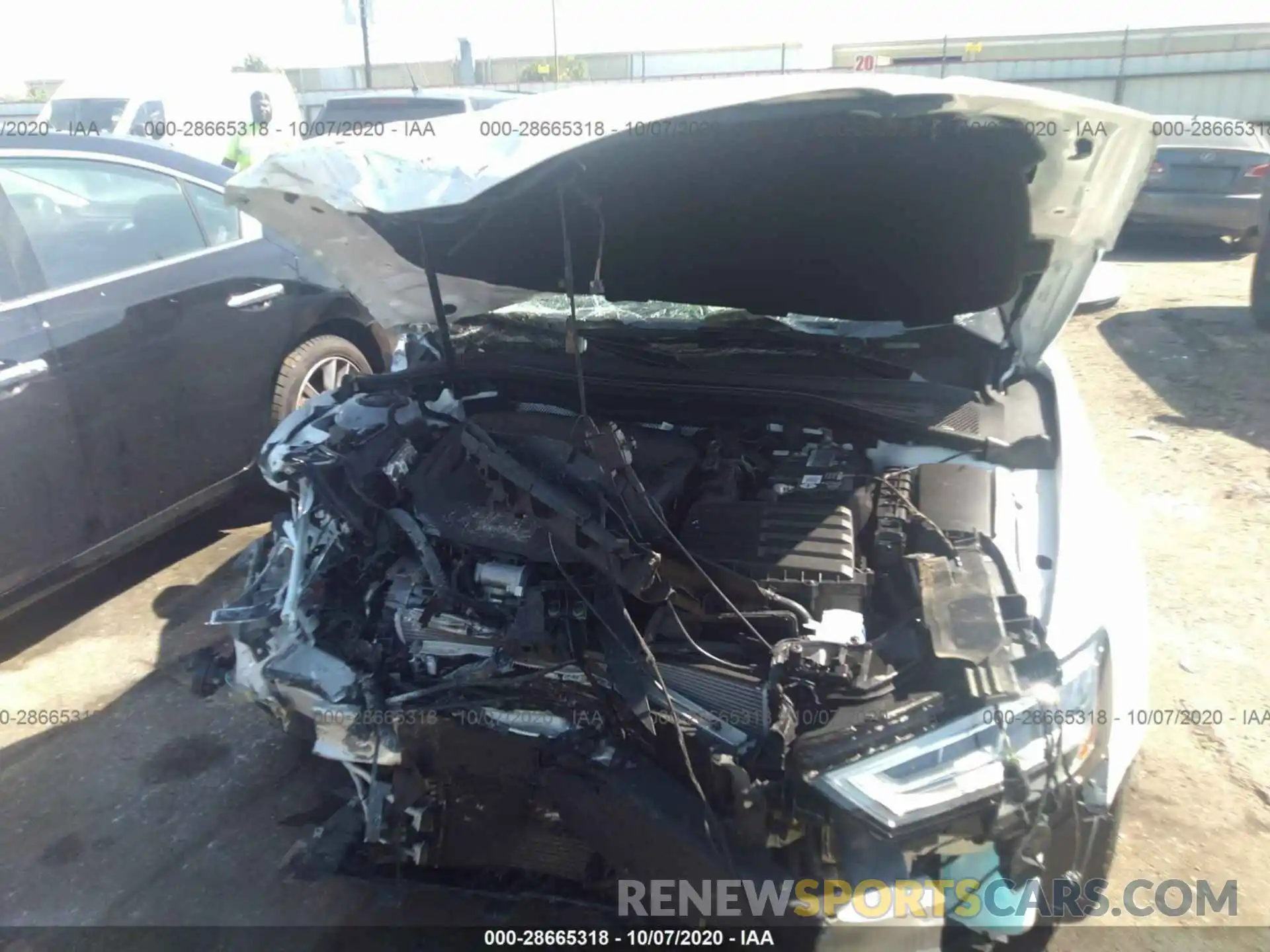 6 Photograph of a damaged car WAUCUGFF9LA036139 AUDI A3 SEDAN 2020