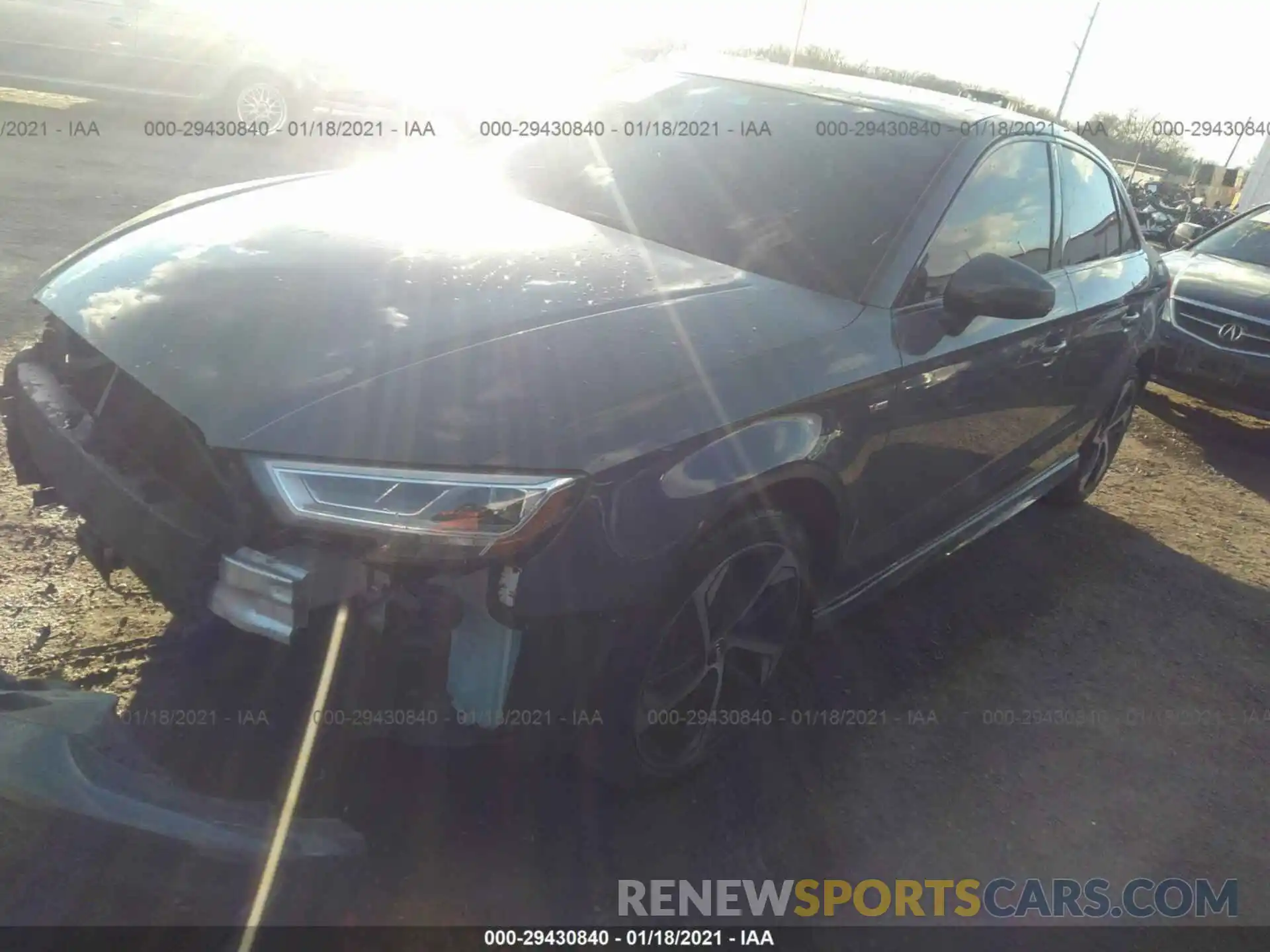 2 Photograph of a damaged car WAUJEGFF1LA028881 AUDI A3 SEDAN 2020