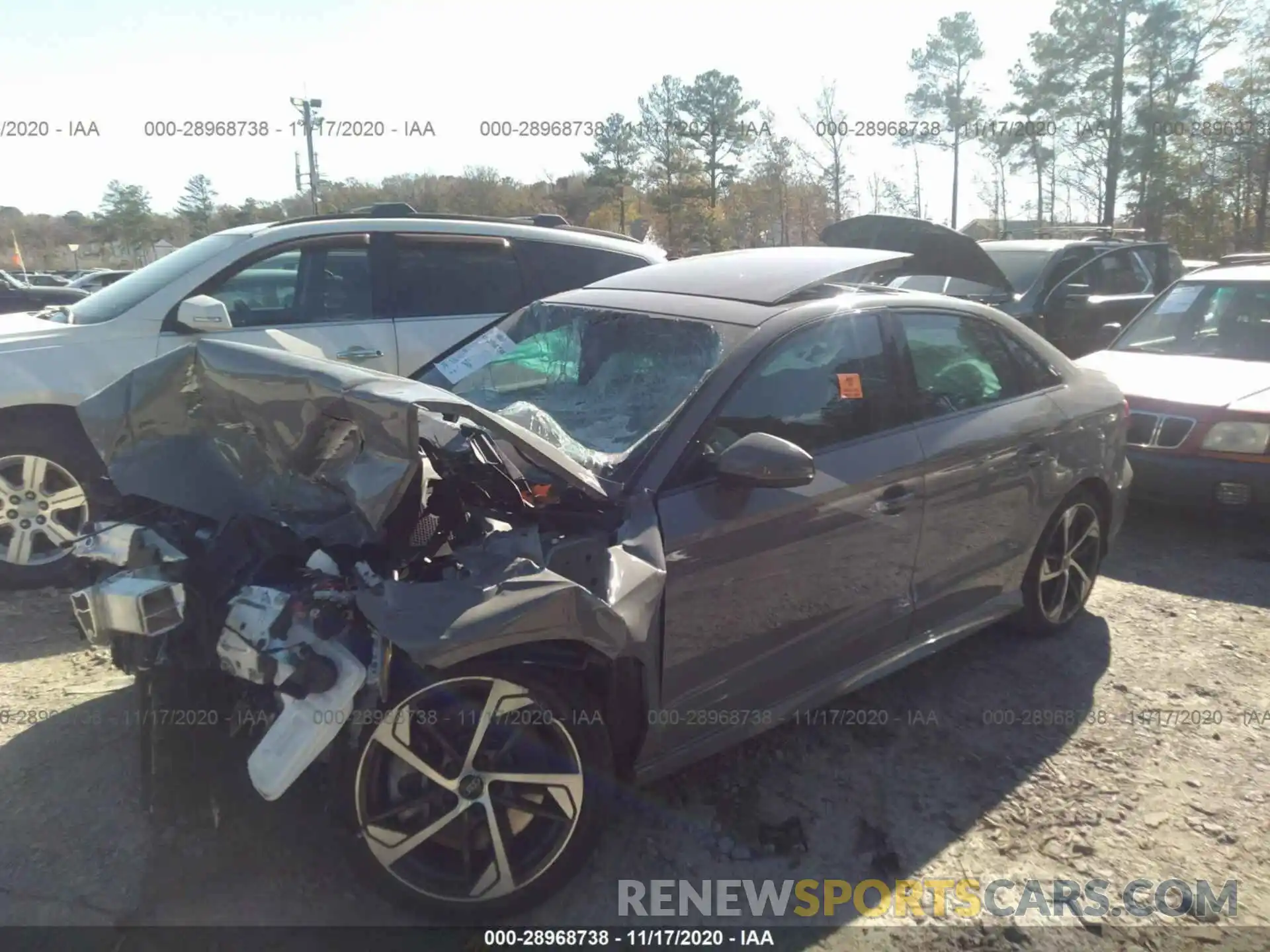 2 Photograph of a damaged car WAUJEGFF9LA038154 AUDI A3 SEDAN 2020