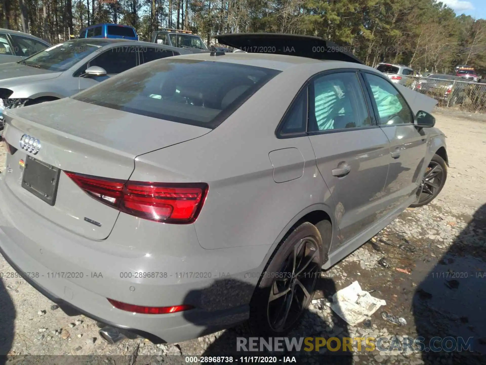 4 Photograph of a damaged car WAUJEGFF9LA038154 AUDI A3 SEDAN 2020